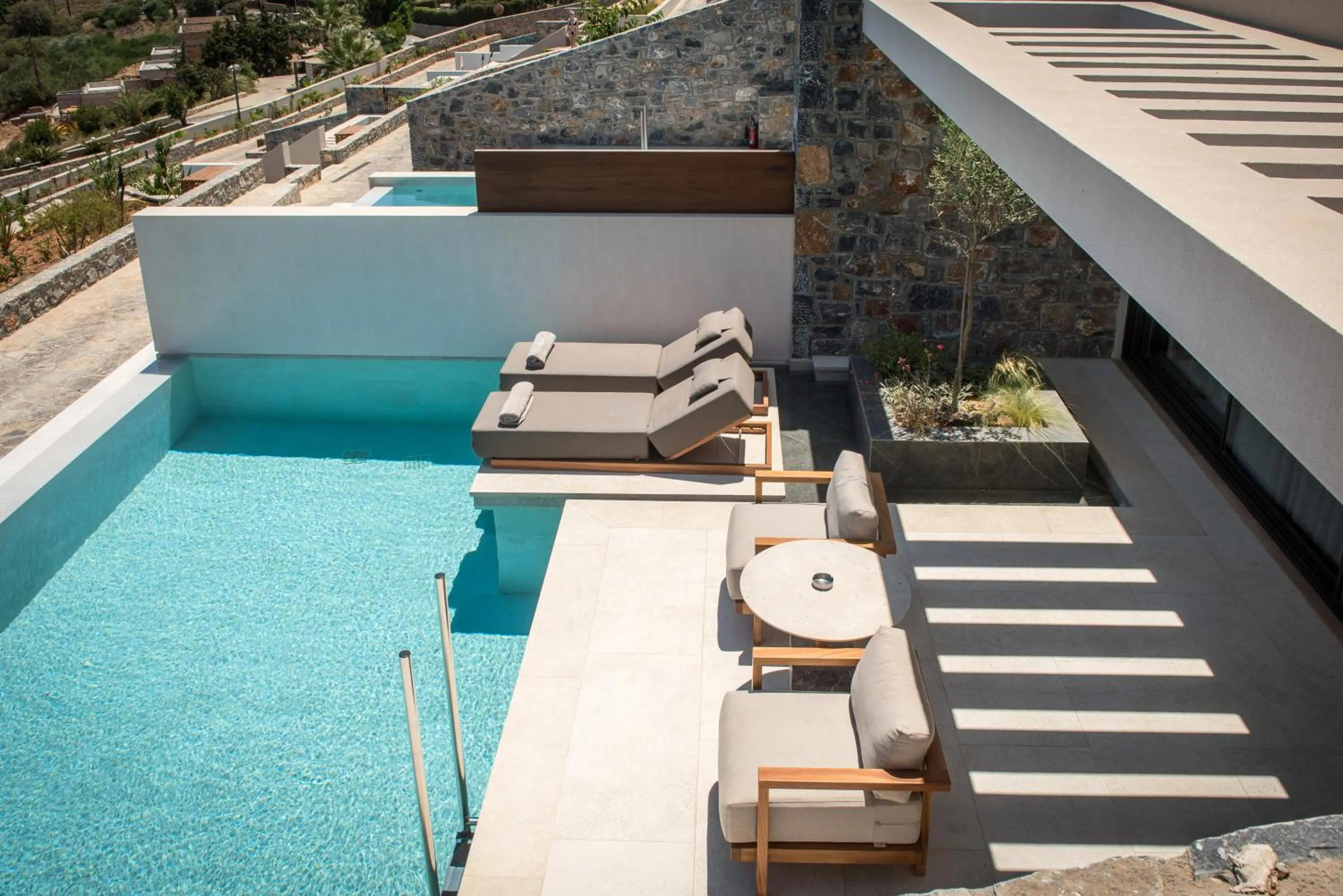 Balcony/Terrace in Happy Cretan Suites