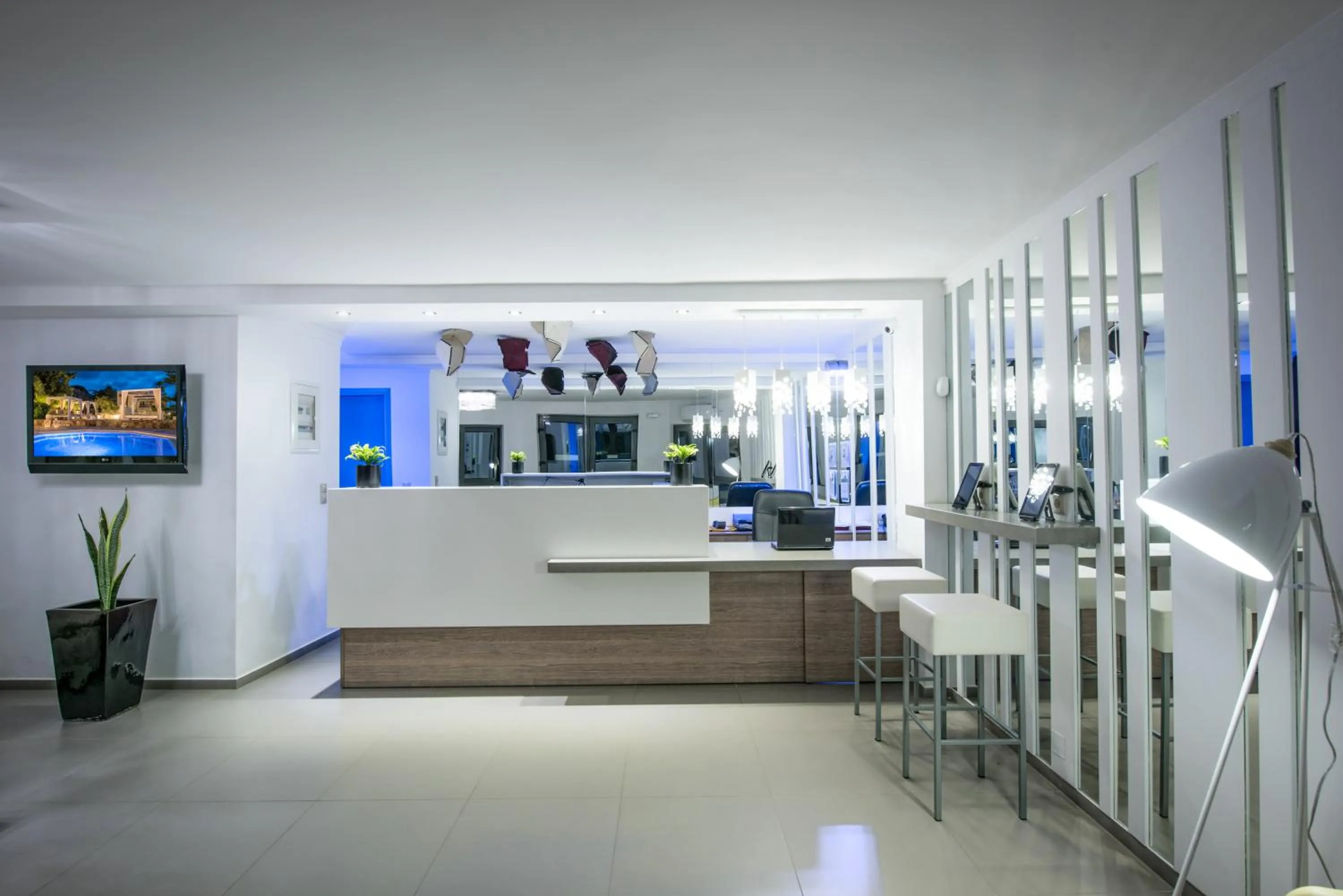 Lobby or reception in Happy Cretan Suites