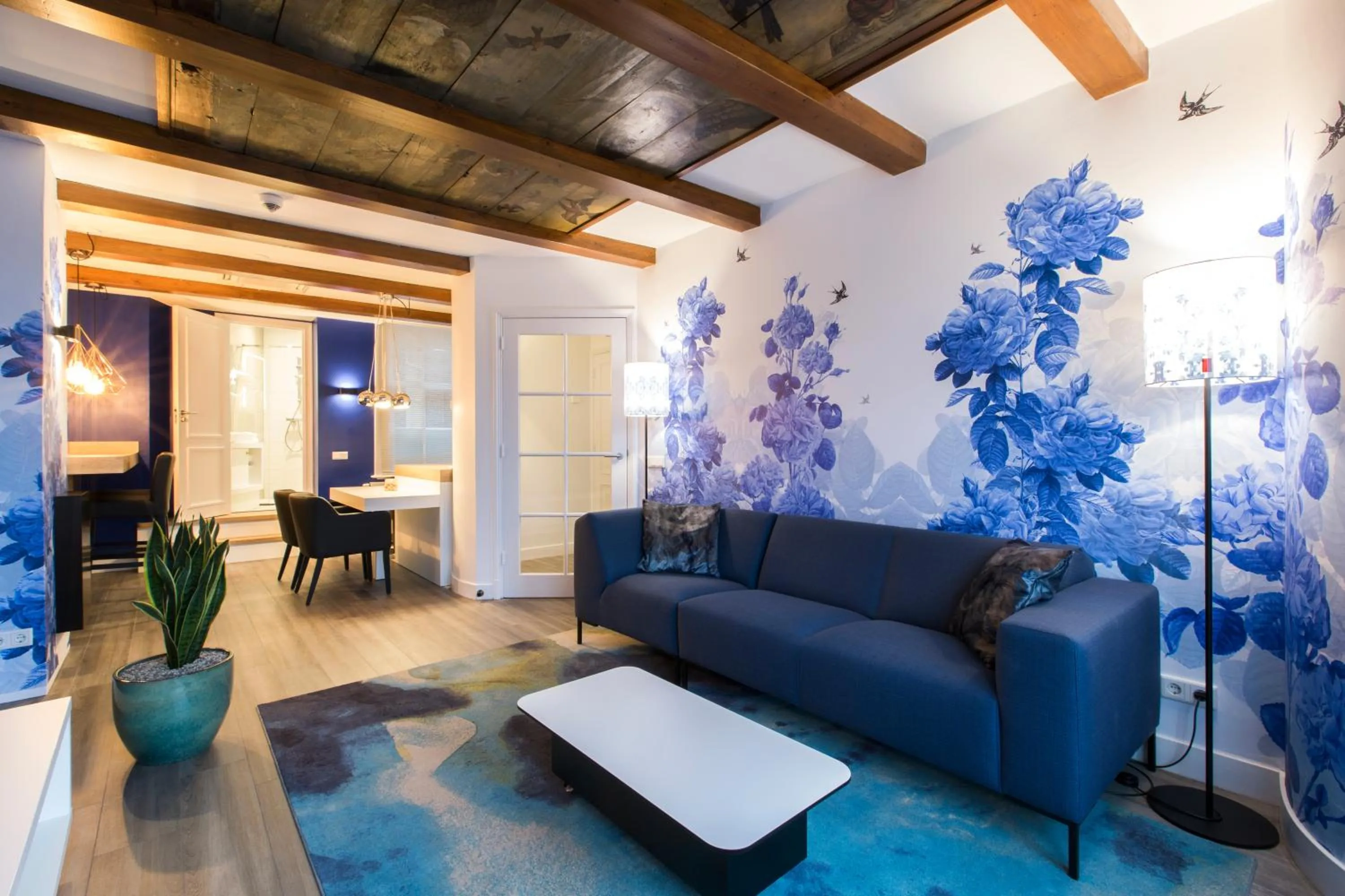 Living room in Eden Studios and Apartments