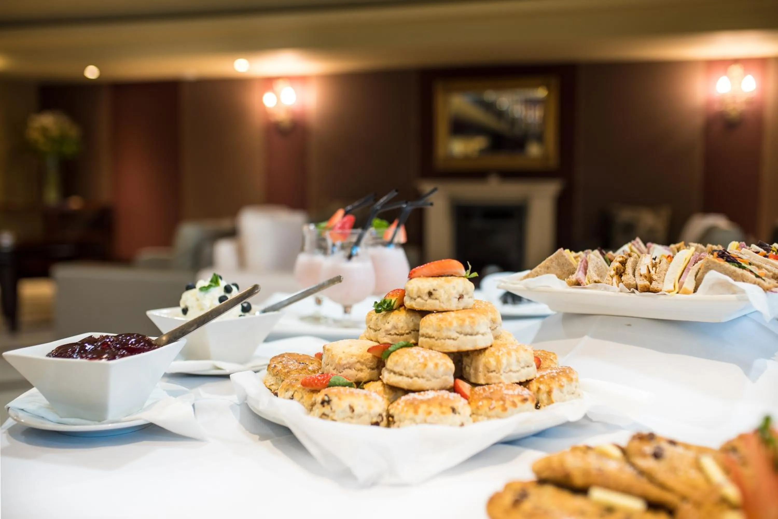 Food and drinks in Jackson's Hotel & Leisure Centre