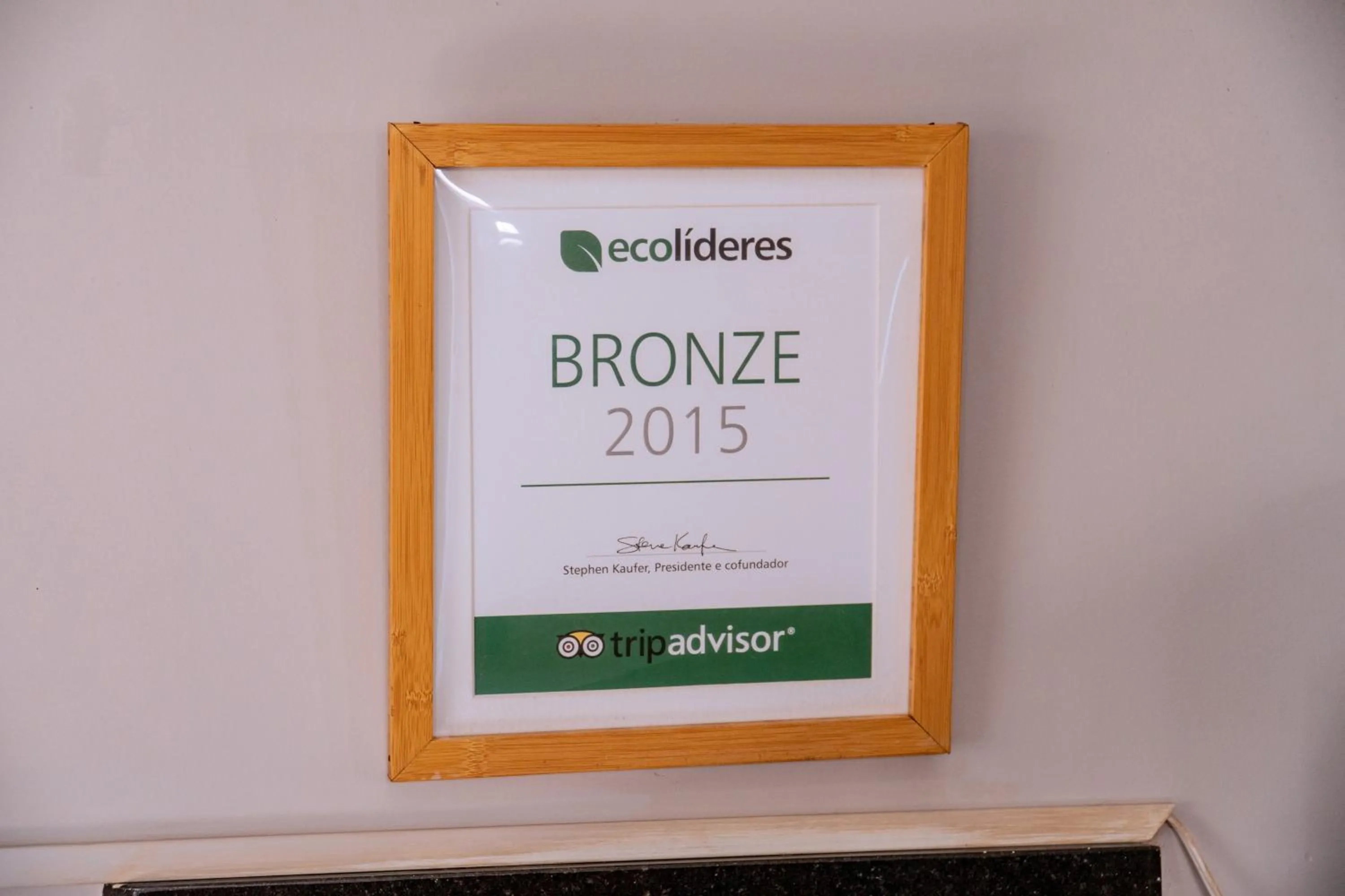 Certificate/Award in Hotel Ipiranga Maringa