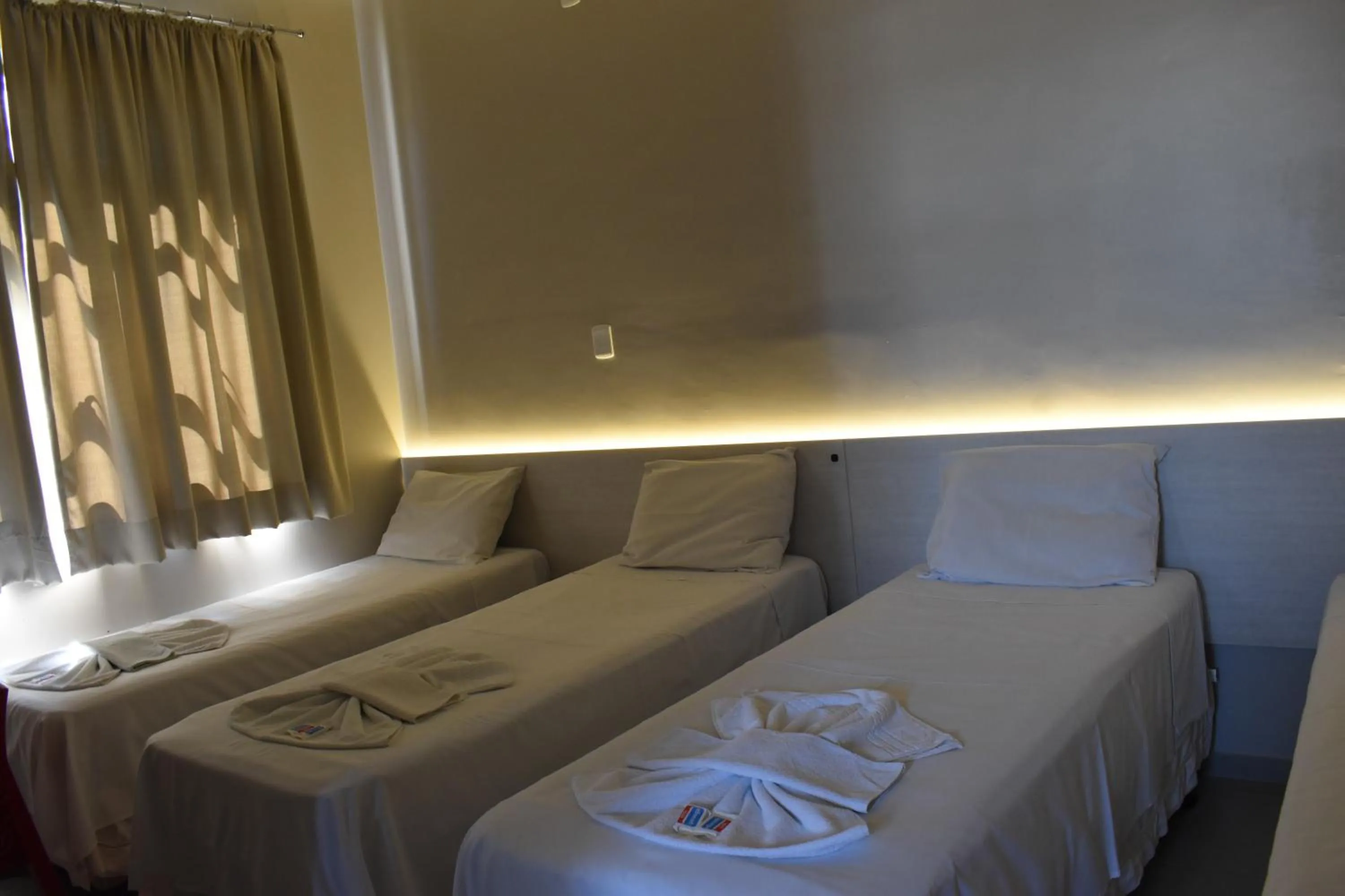 Bed in Hotel Ipiranga Maringa