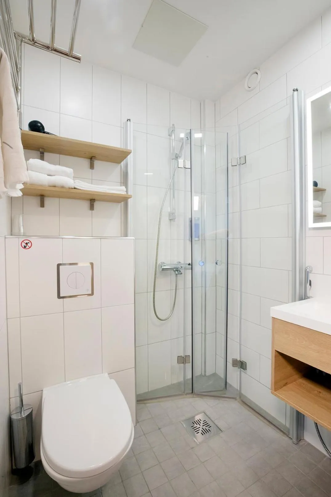 Bathroom in Hotelli Toivola