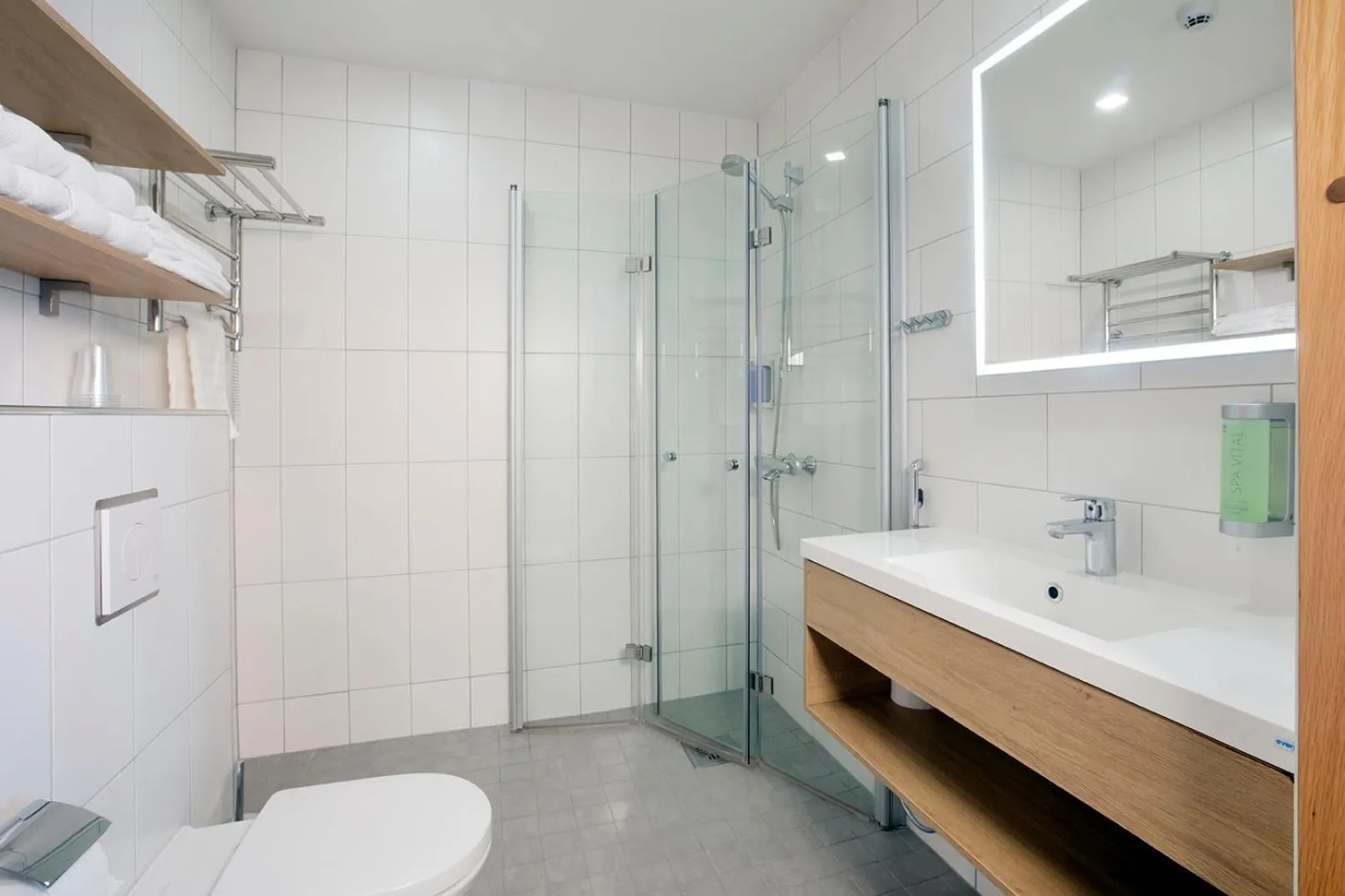 Bathroom in Hotelli Toivola