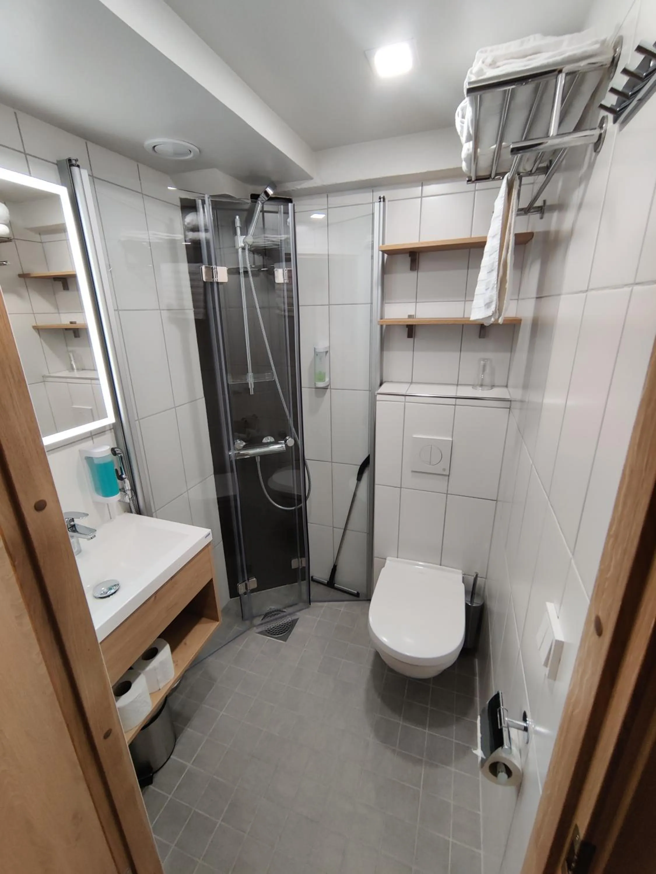 Bathroom in Hotelli Toivola