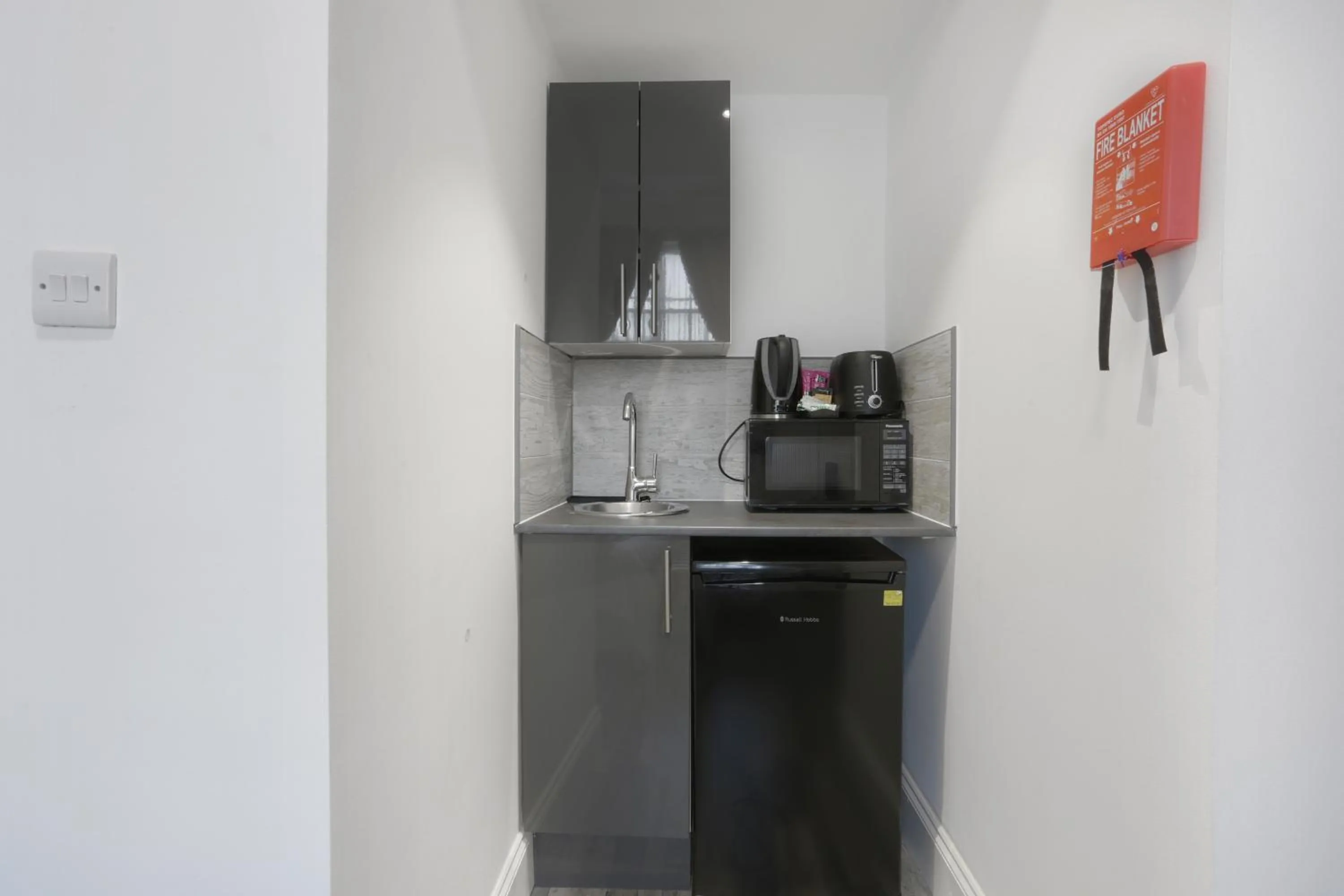 Kitchen or kitchenette in BeiRoom Hyde Park Apartments
