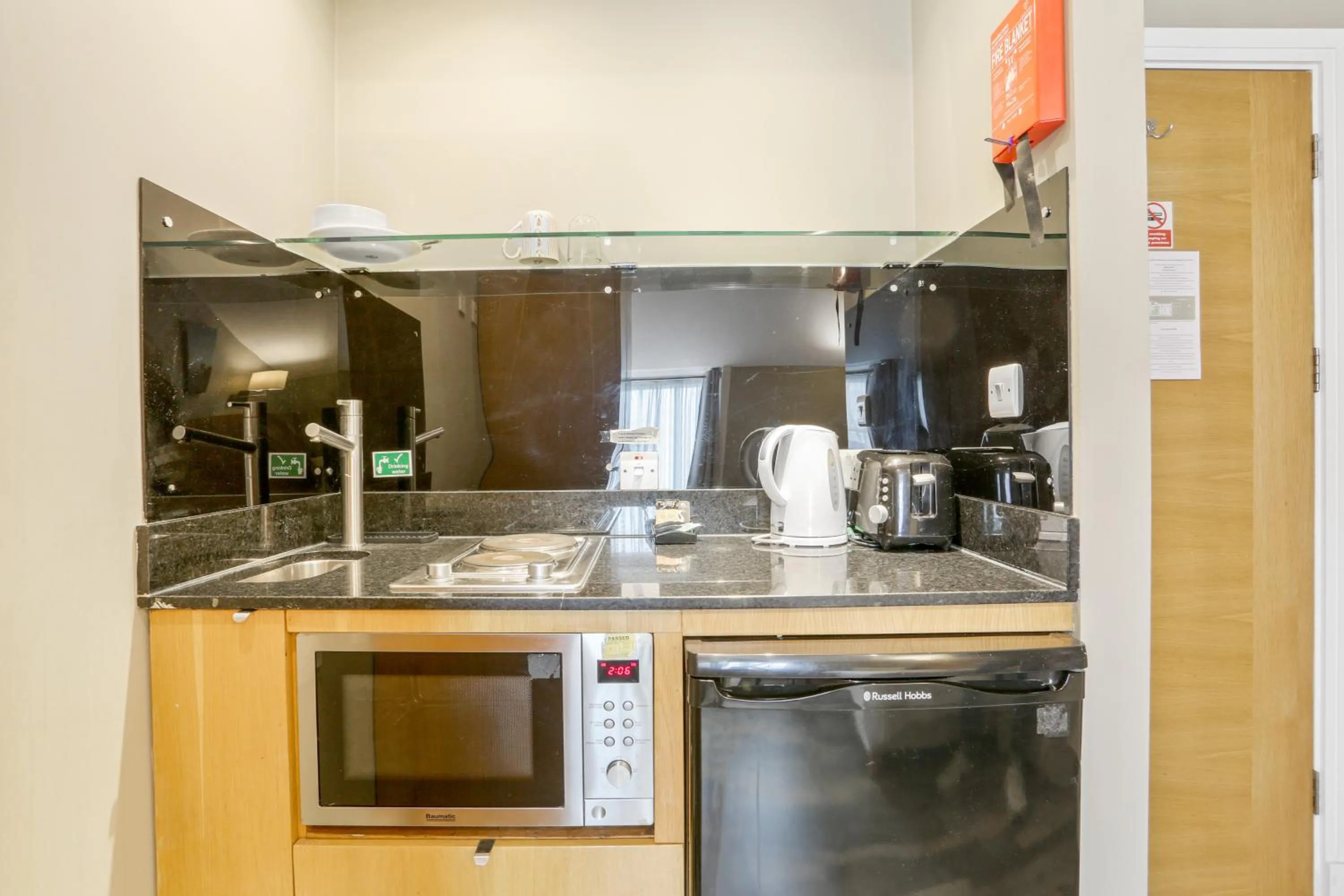 Kitchen or kitchenette in BeiRoom Hyde Park Apartments
