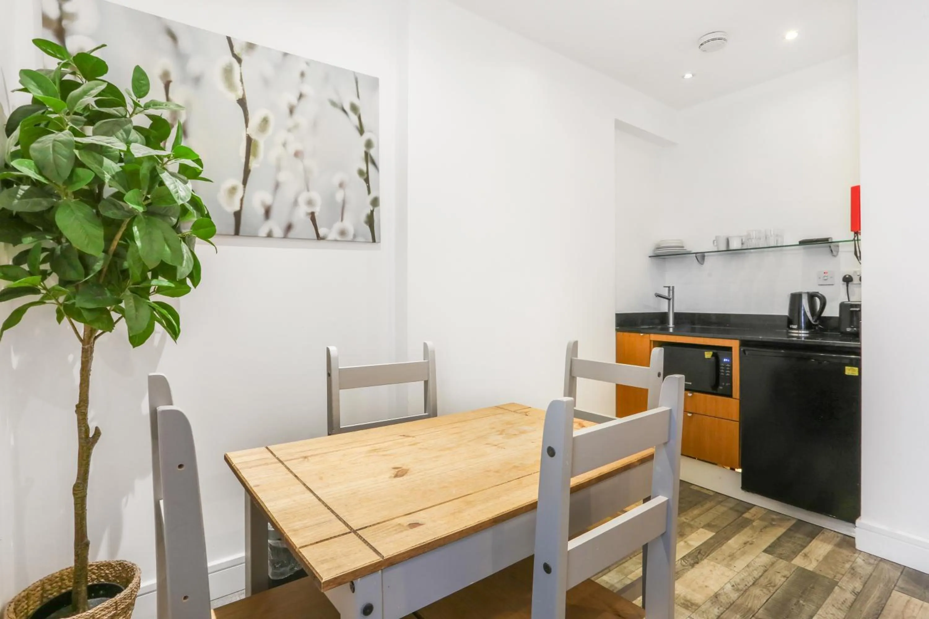 Kitchen or kitchenette in BeiRoom Hyde Park Apartments