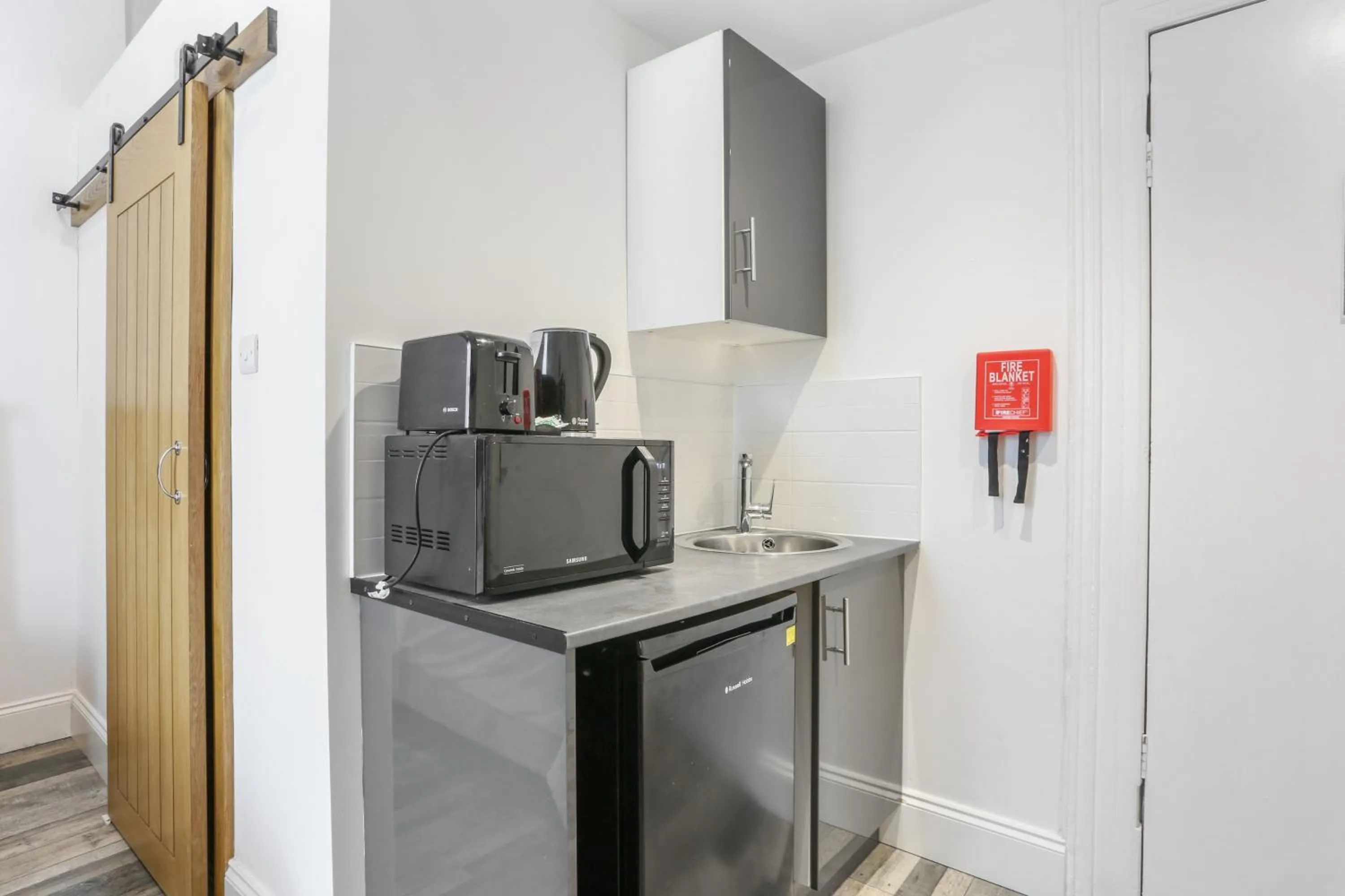 Kitchen or kitchenette in BeiRoom Hyde Park Apartments