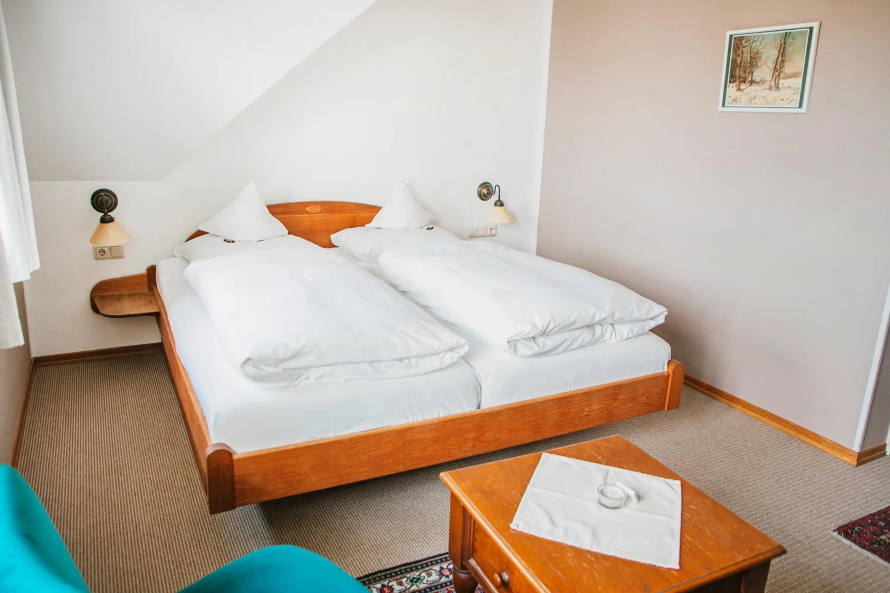 Bed in Haus am Kiel