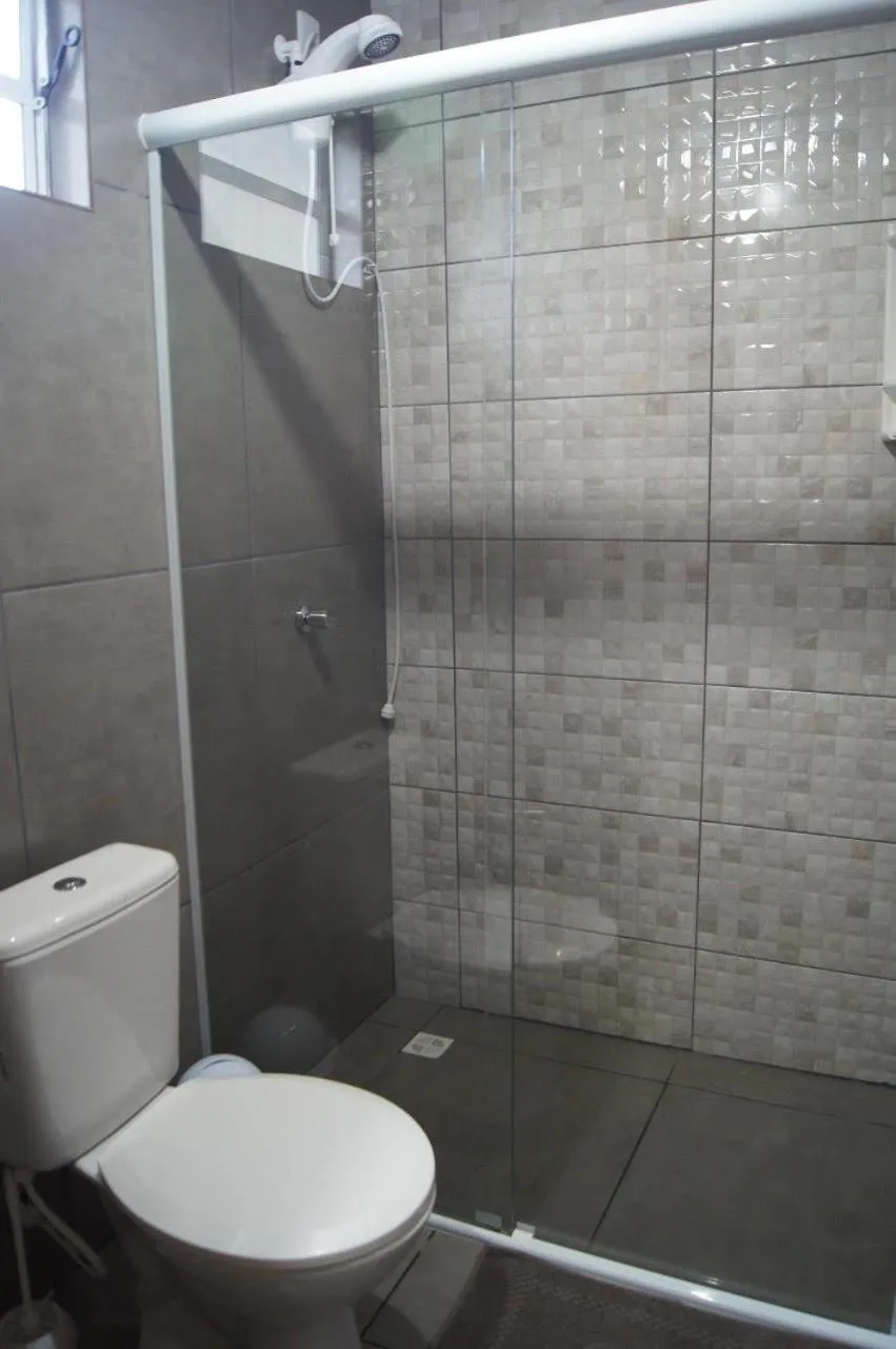 Bathroom in Mandala Chalés