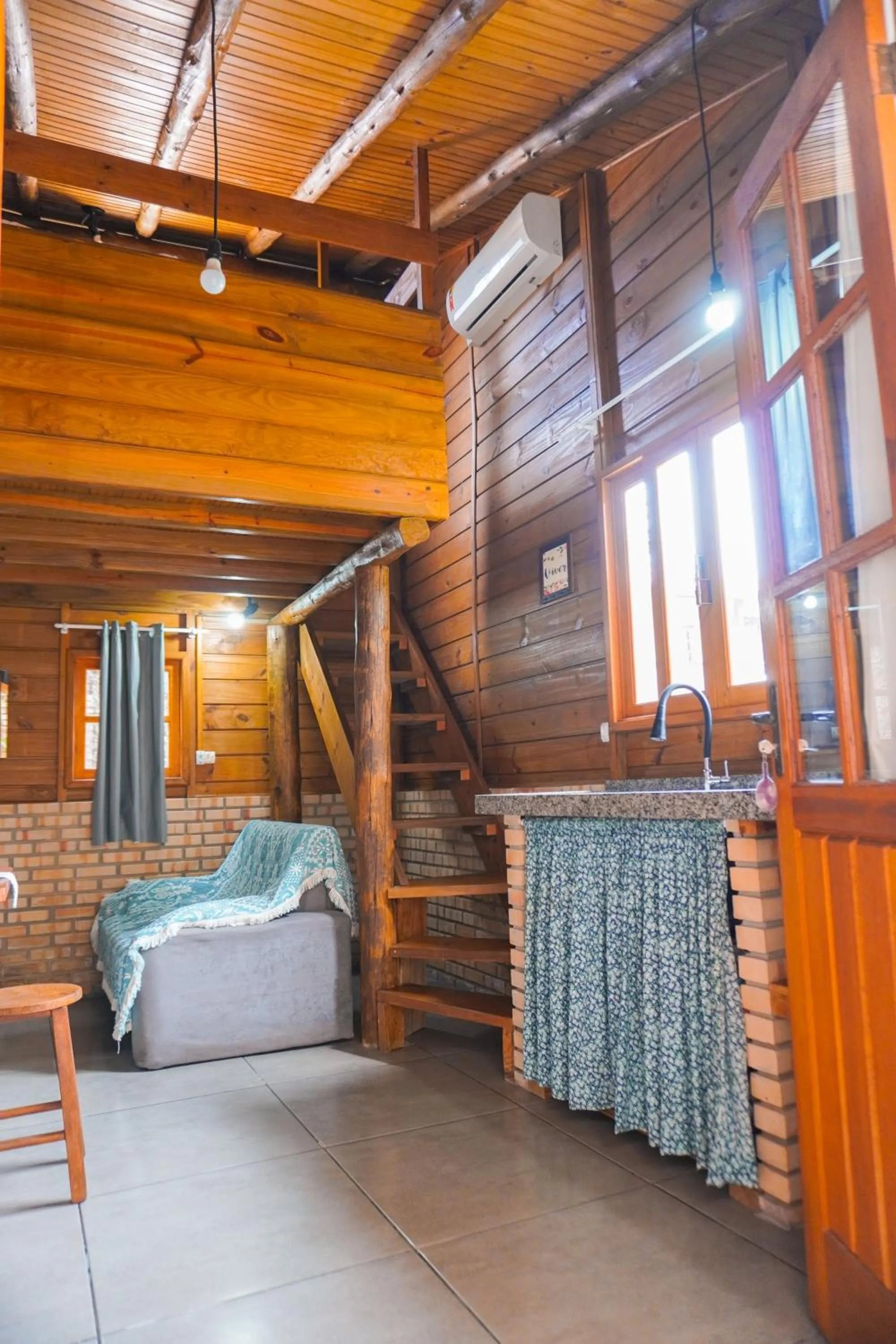 Bed in Mandala Chalés