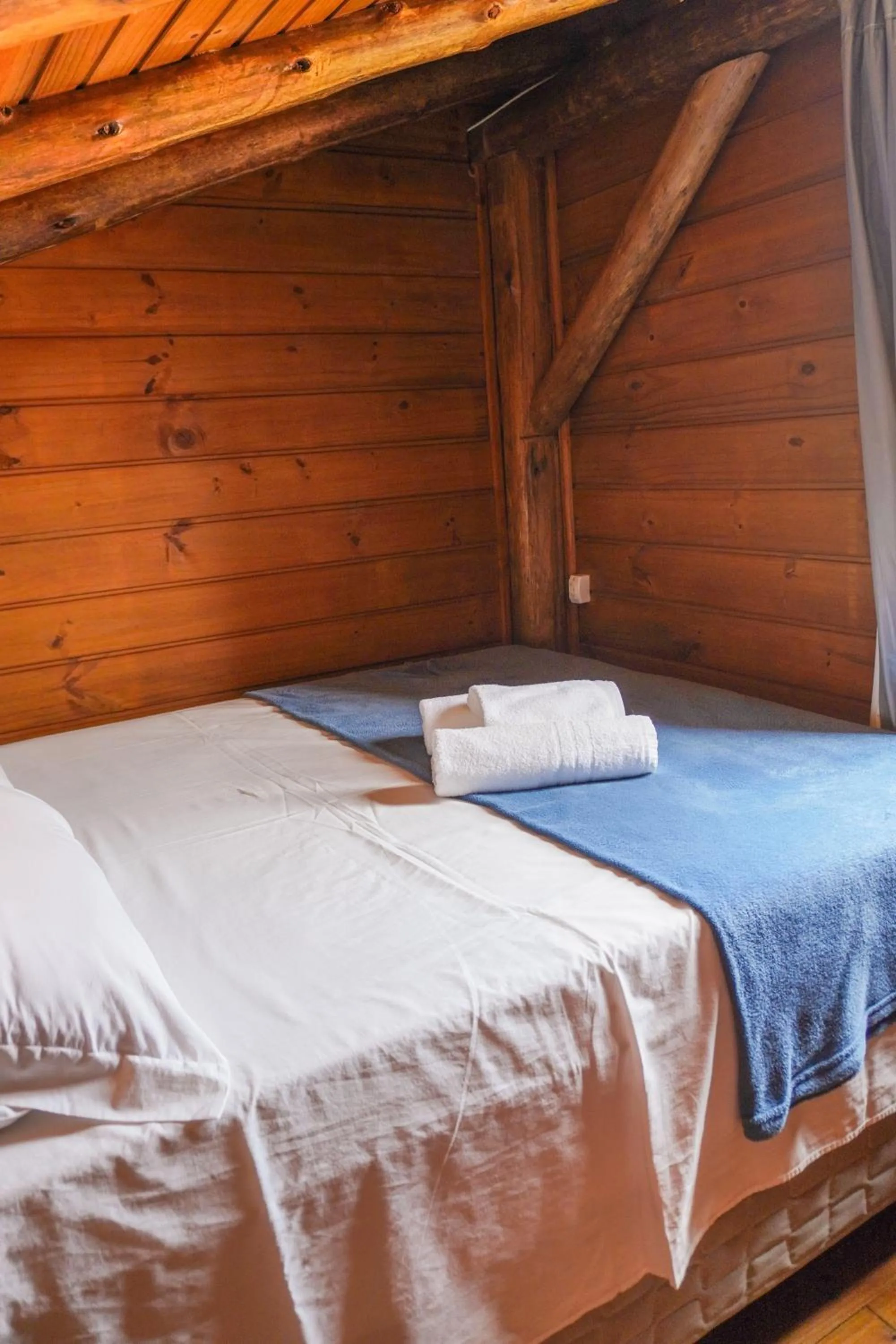 Bed in Mandala Chalés