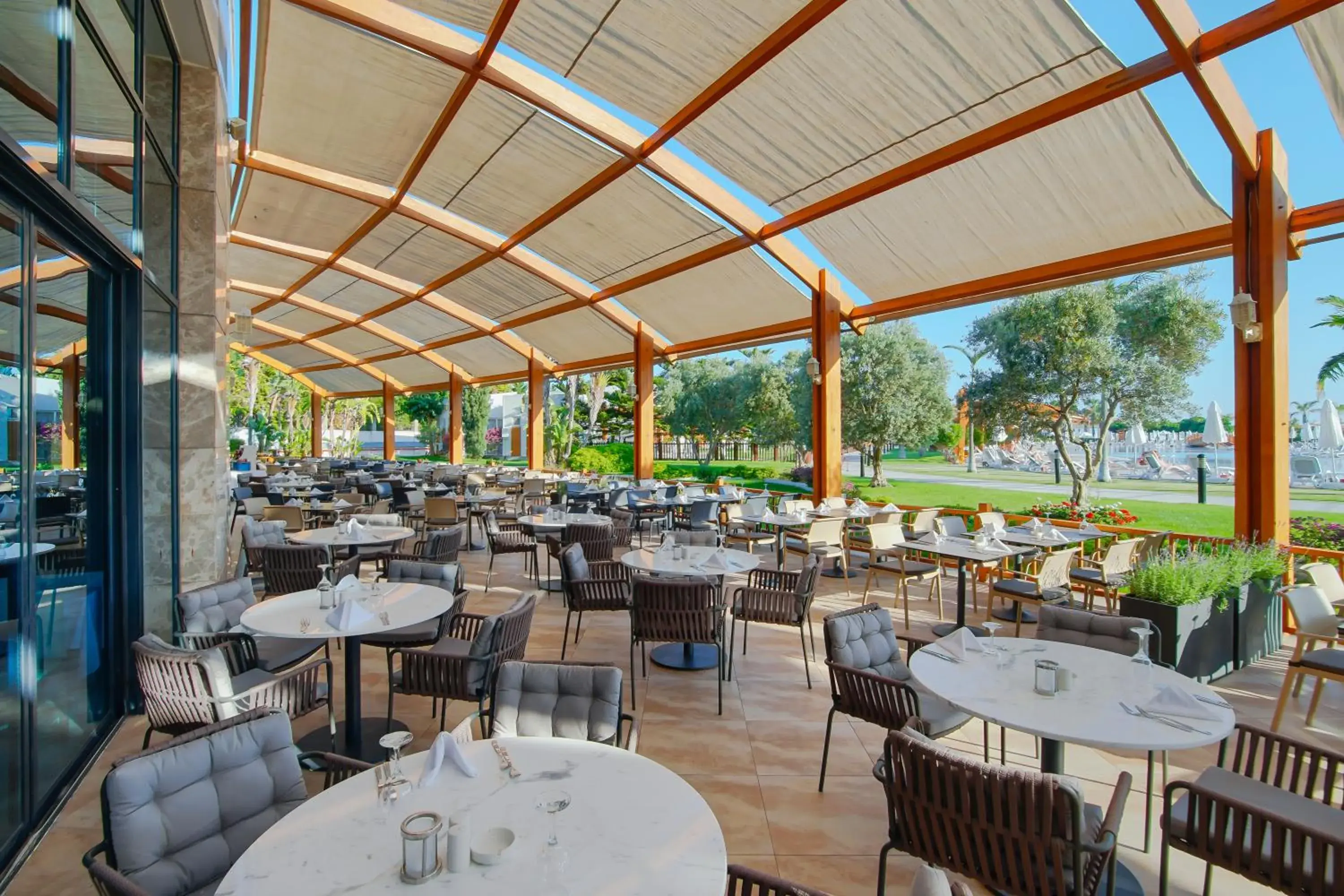 Breakfast in Baia Lara Hotel Breakfast in Baia Lara Hotel