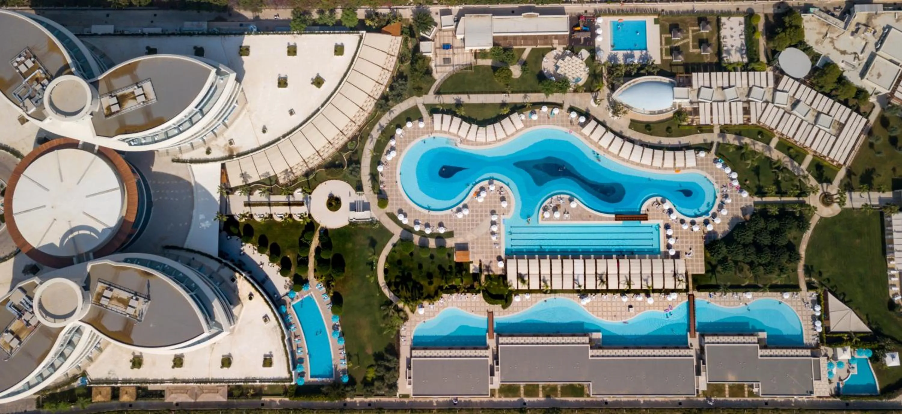 Bird's eye view in Baia Lara Hotel