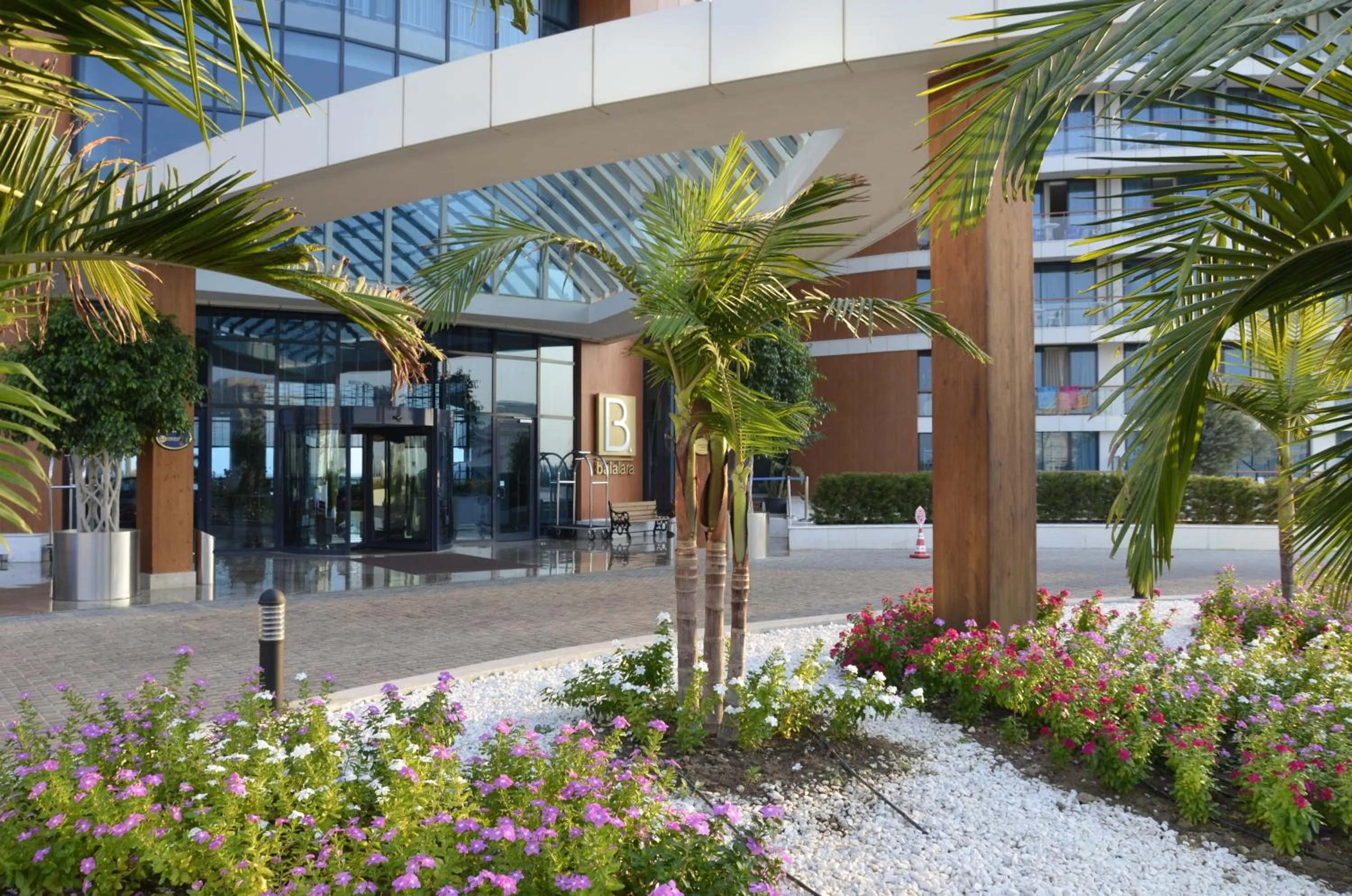 Facade/entrance in Baia Lara Hotel