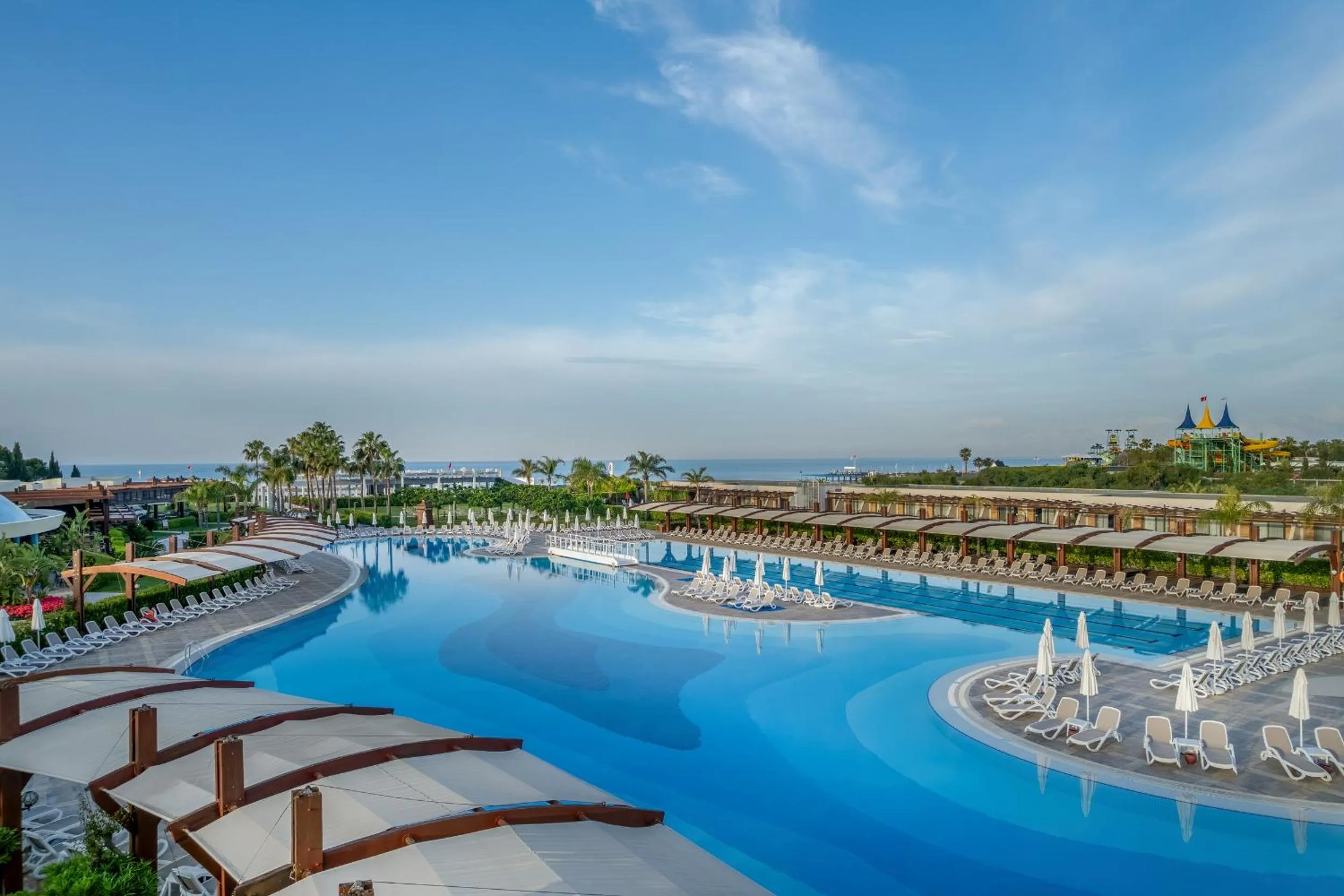 Pool view in Baia Lara Hotel