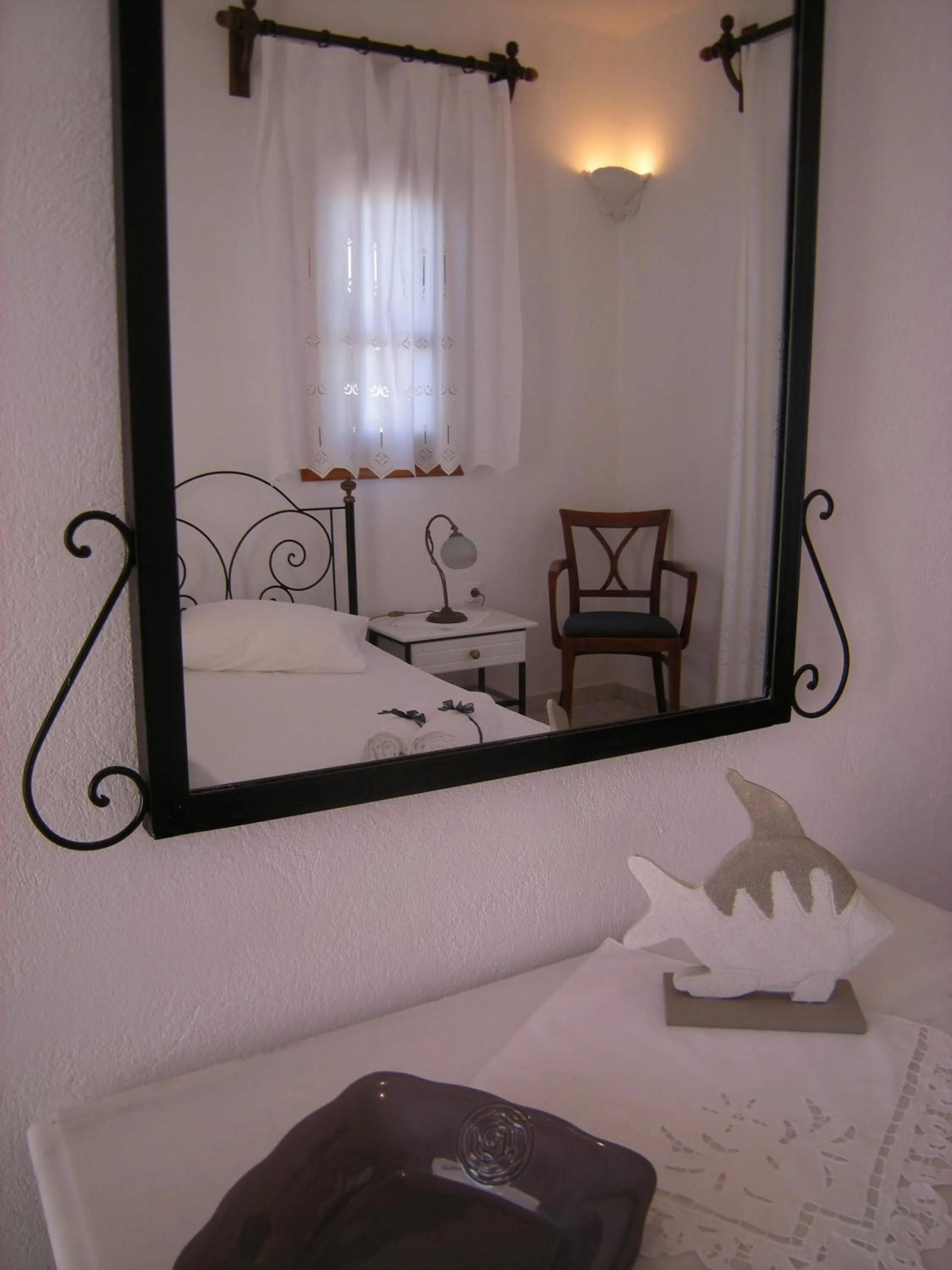 Bed in Roussos Beach Hotel