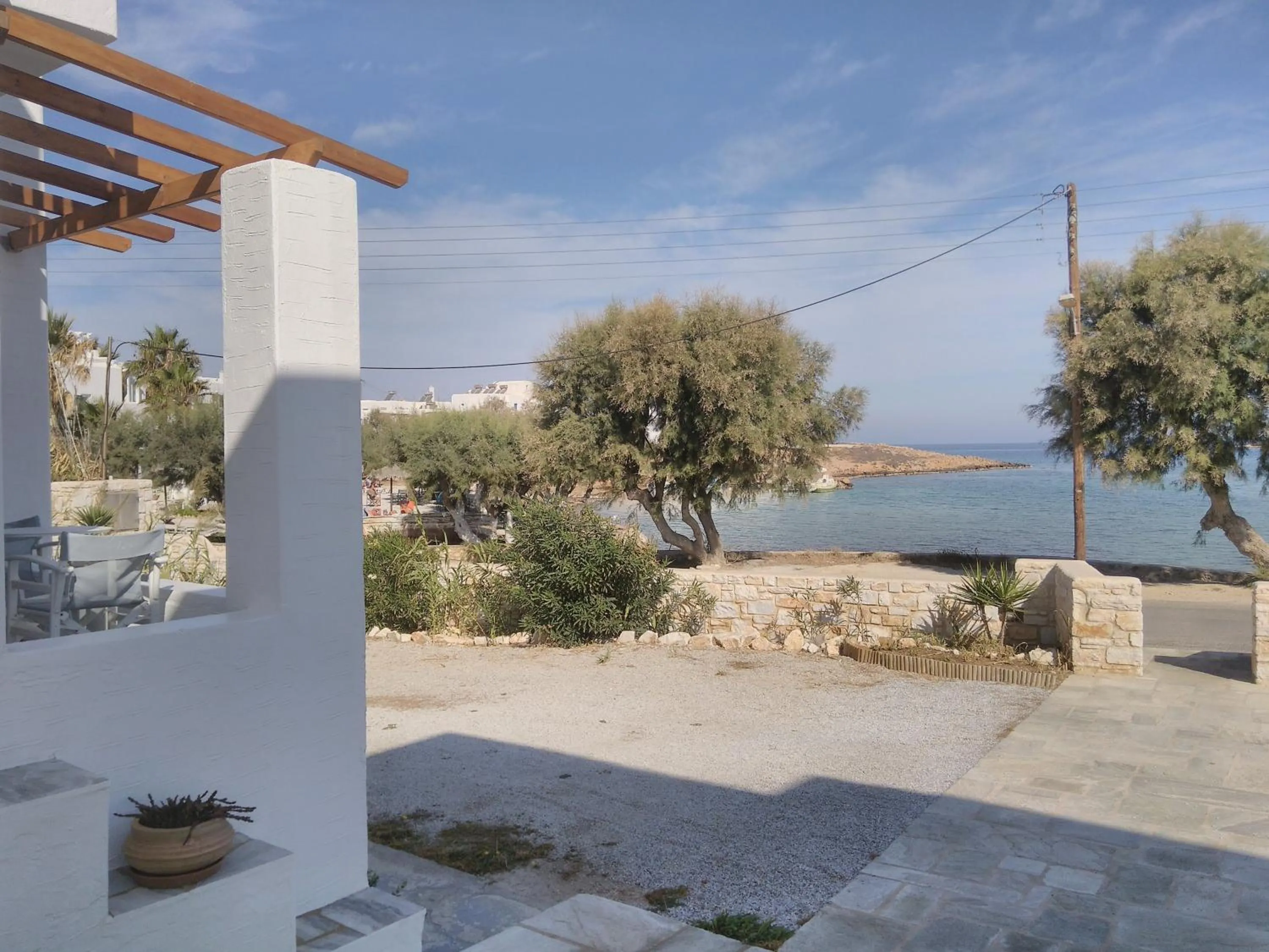 Property building in Roussos Beach Hotel