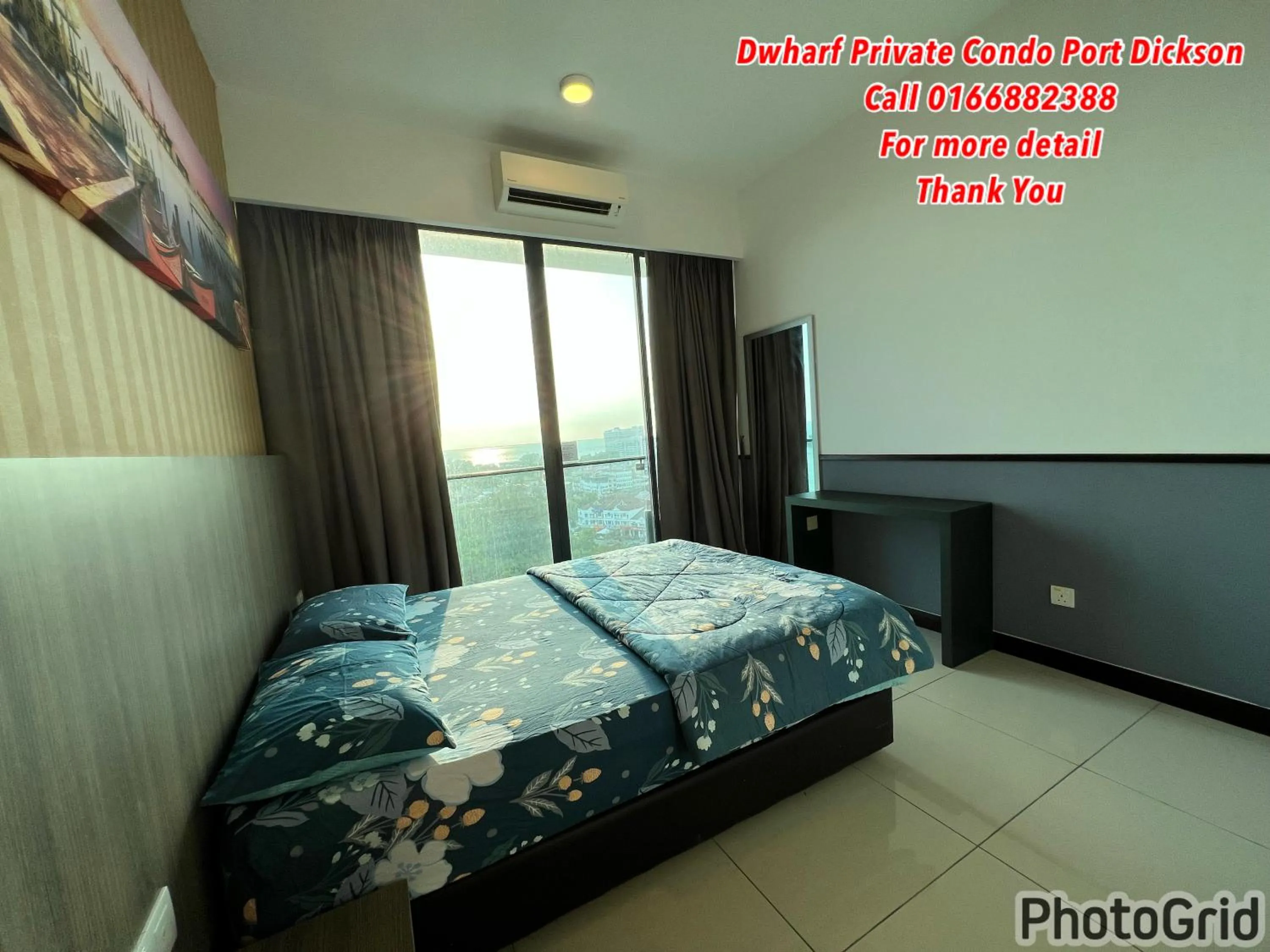 Bed in D Wharf Port Dickson Private Condo Waterfront