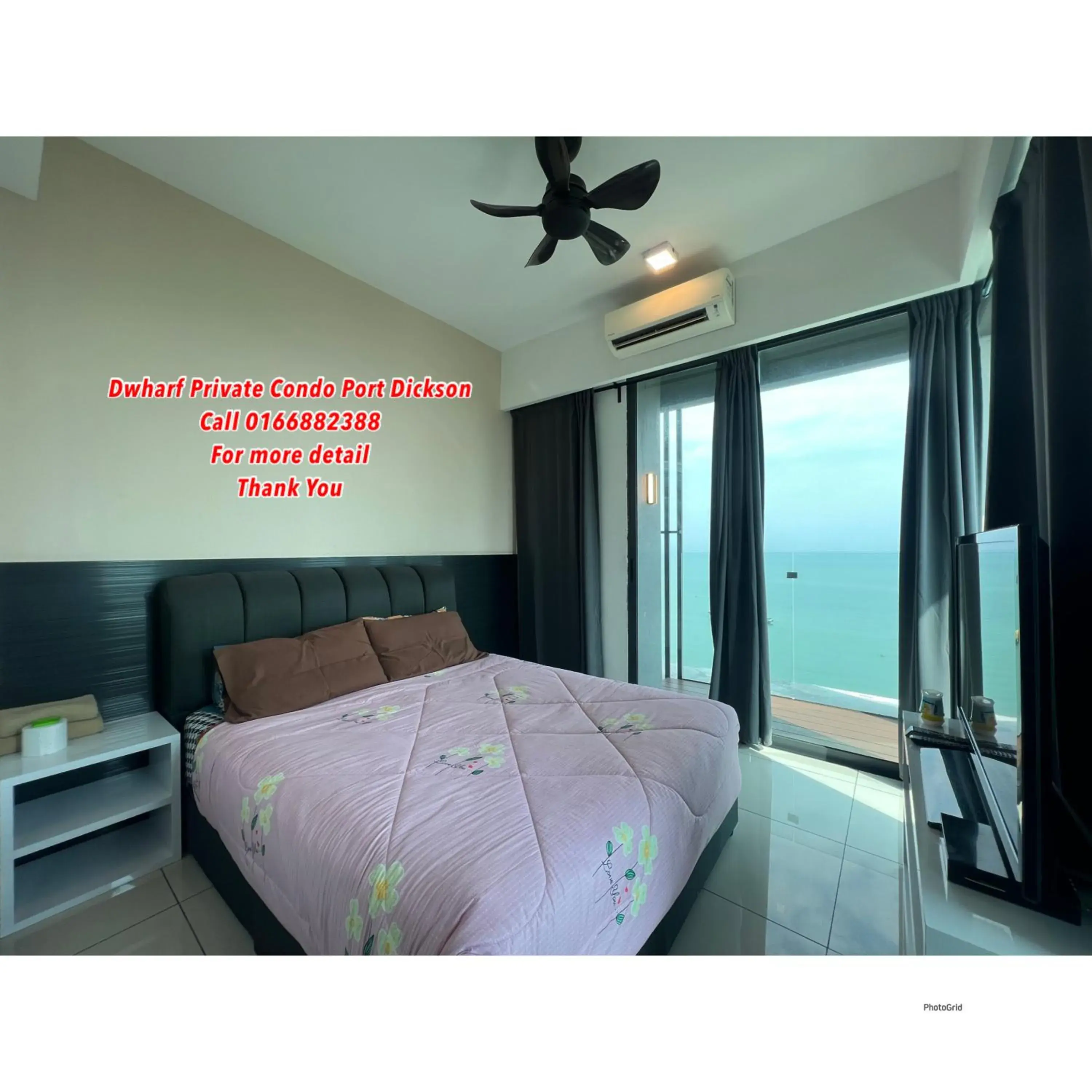 Bed in D Wharf Port Dickson Private Condo Waterfront Bed in D Wharf Port Dickson Private Condo Waterfront