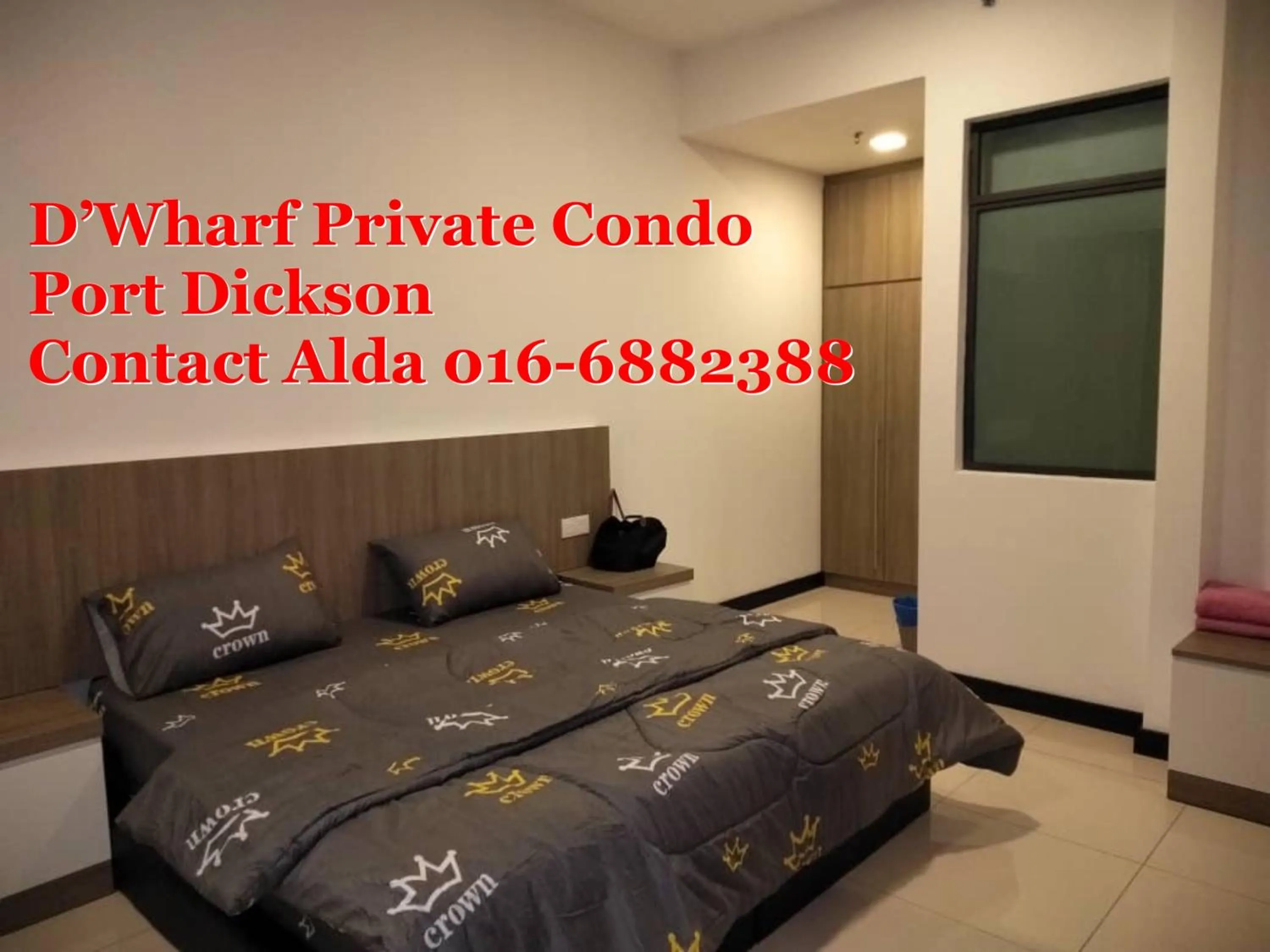 Bed in D Wharf Port Dickson Private Condo Waterfront