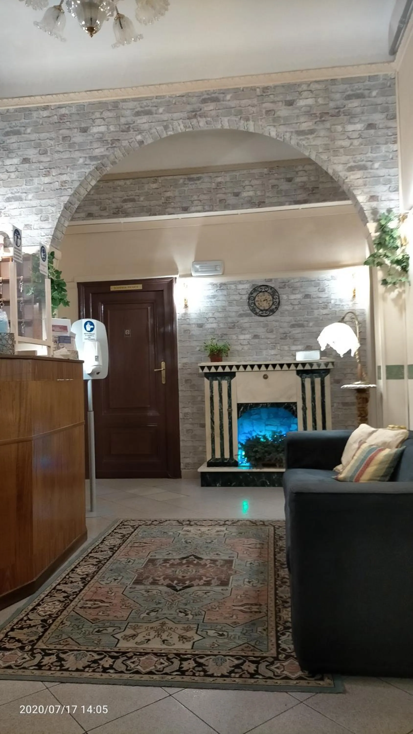 Lobby or reception in Rossi Hotel