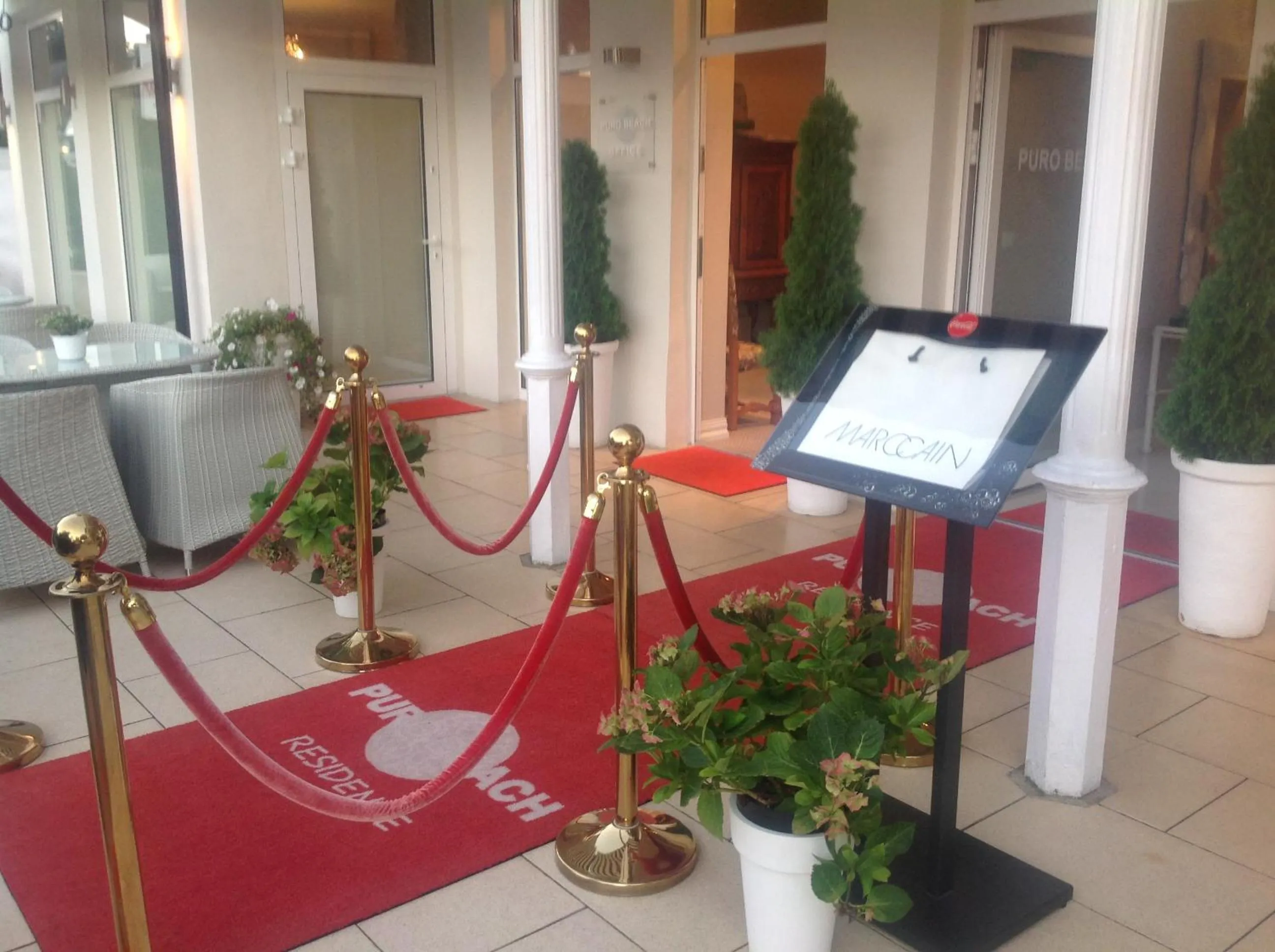 Facade/entrance in Residence Puro Beach - Adults only