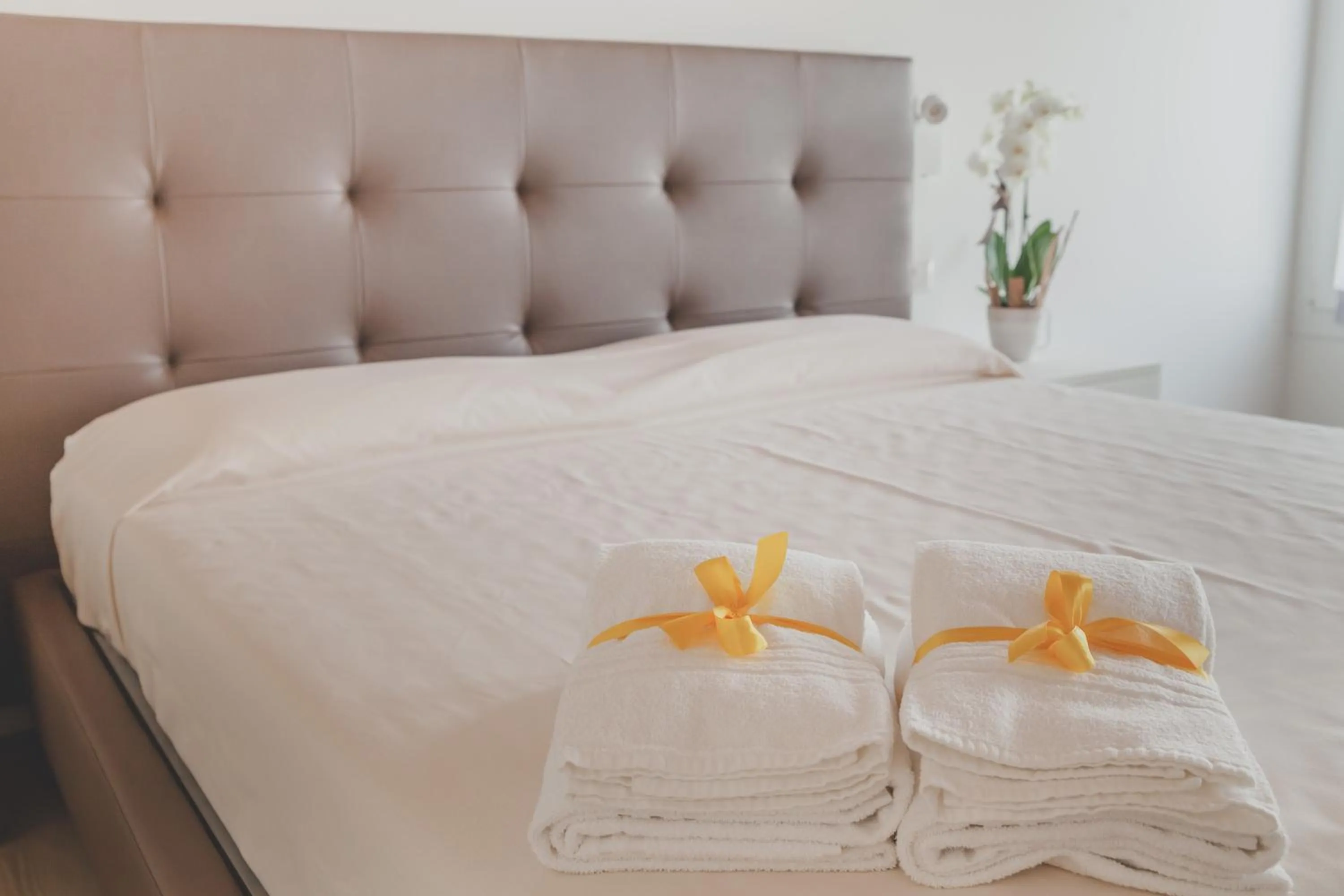 Bed in Terra Ferma Rooms&More