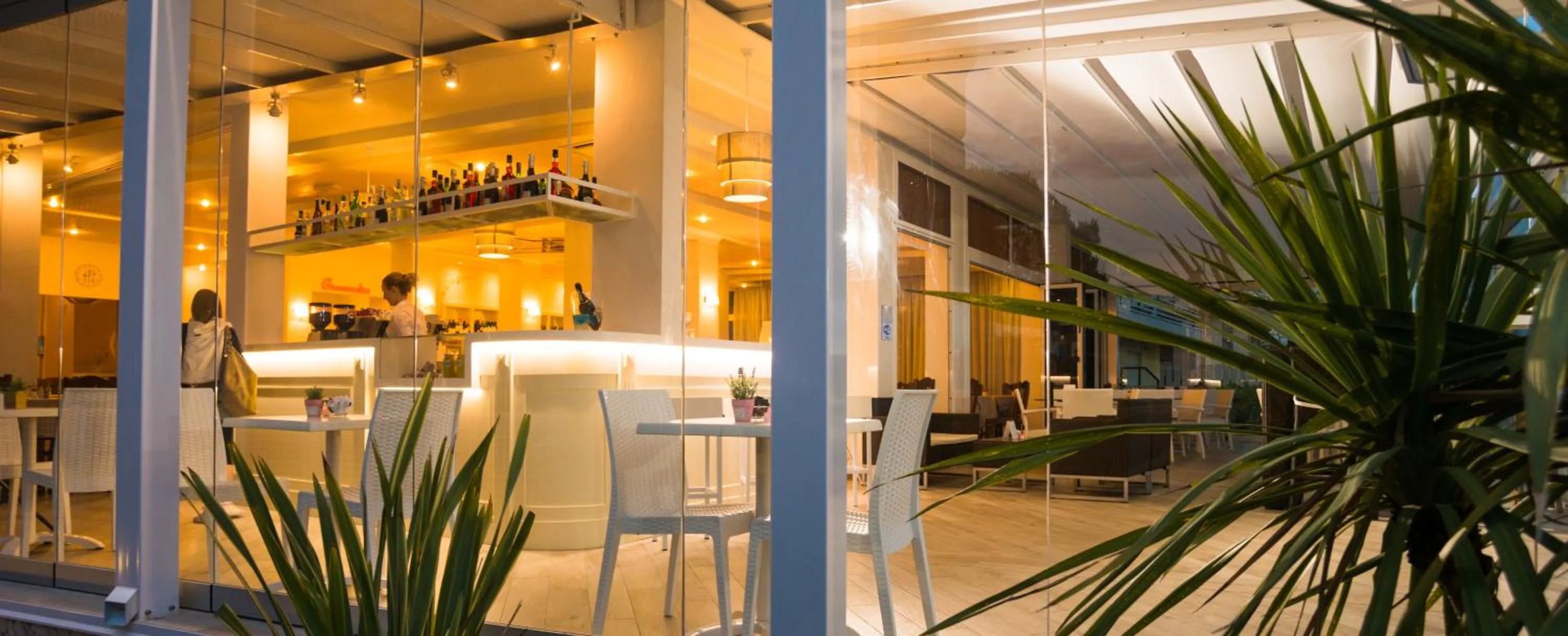 Lounge or bar in Hotel Nizza Frontemare Superior 3 Stelle