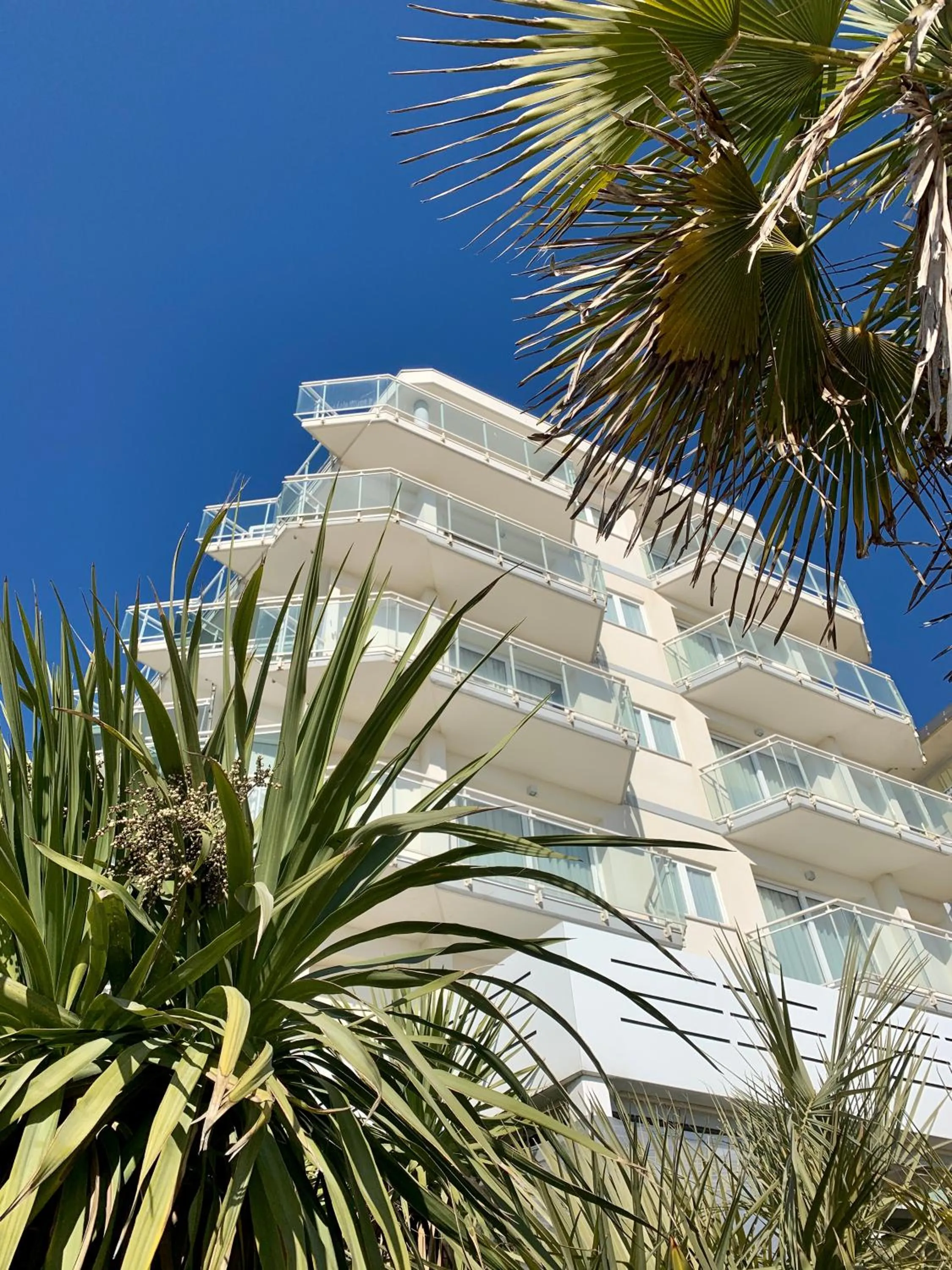 Property building in Hotel Nizza Frontemare Superior 3 Stelle