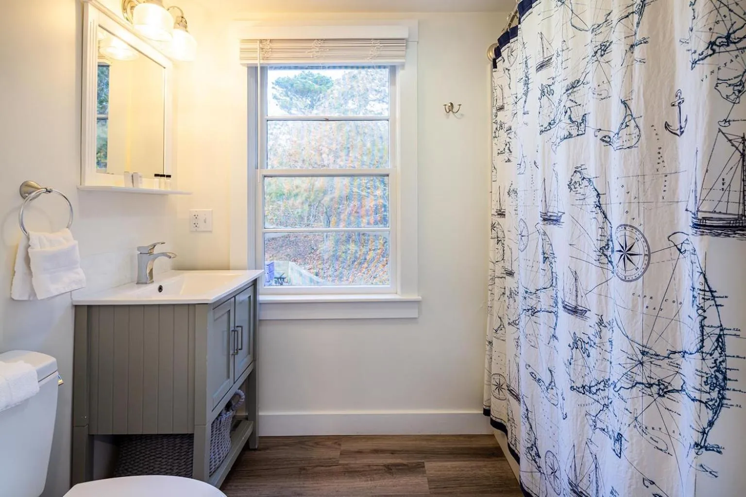 Bathroom in Breakwater Hotel