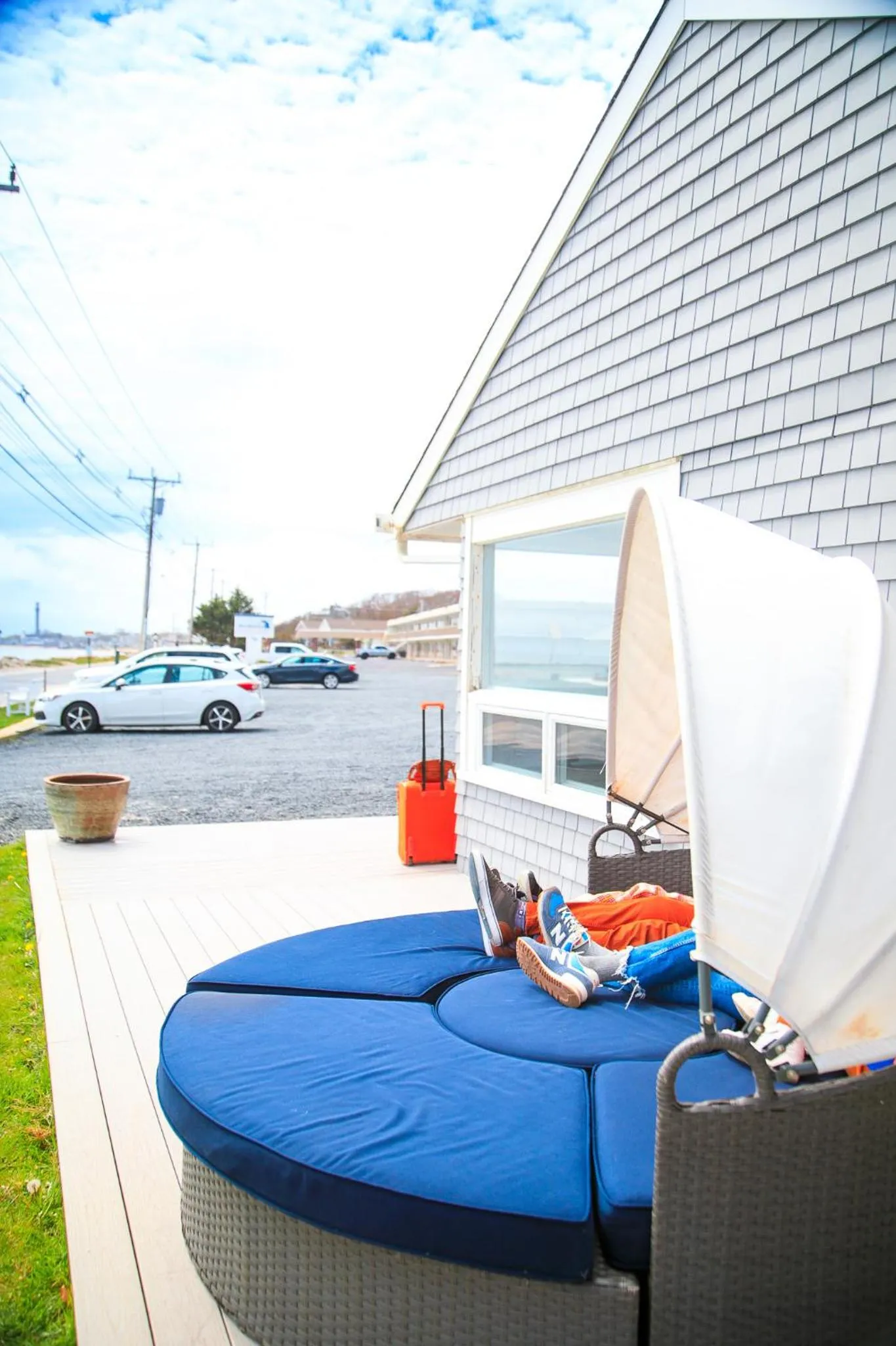 Patio in Breakwater Hotel
