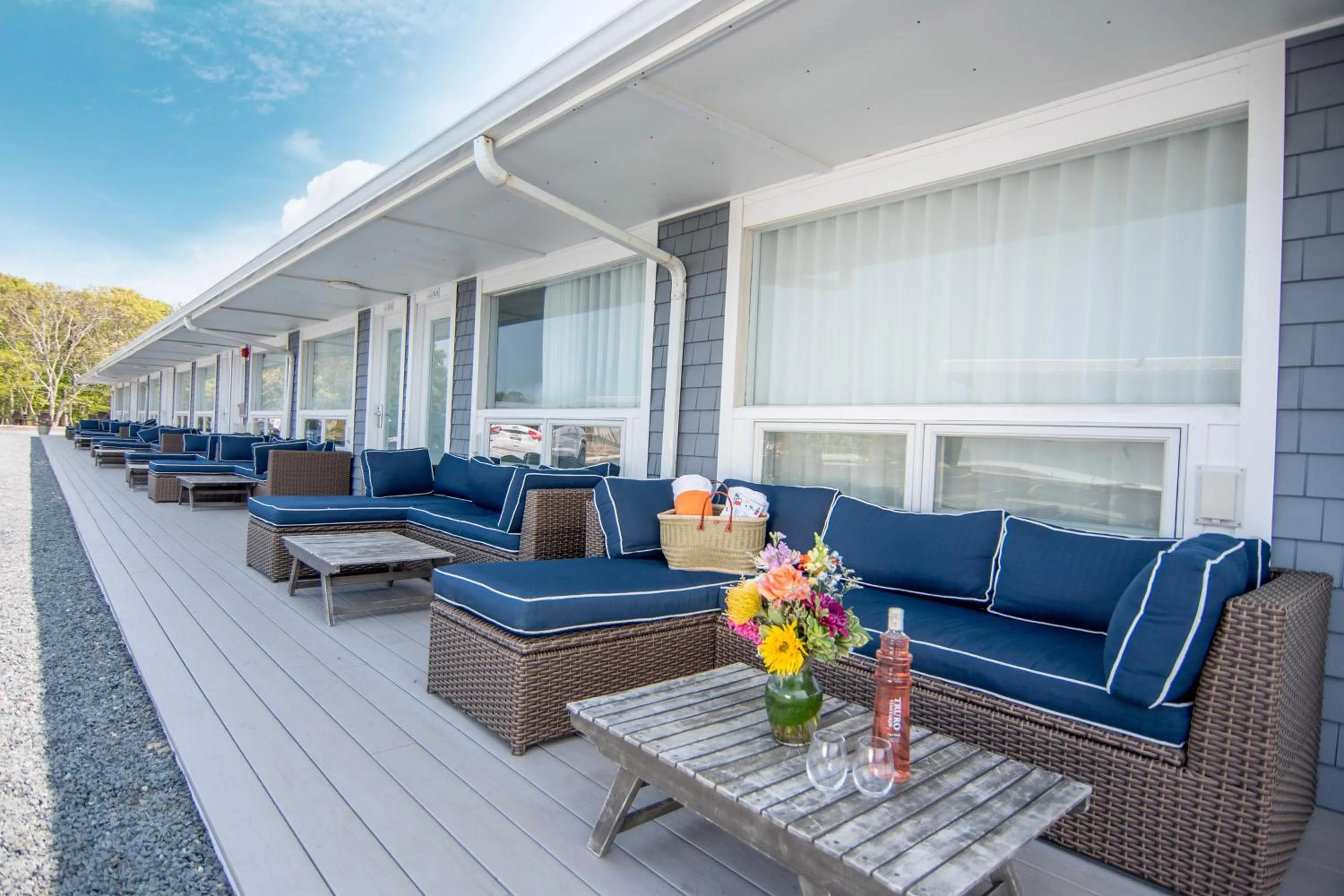 Patio in Breakwater Hotel