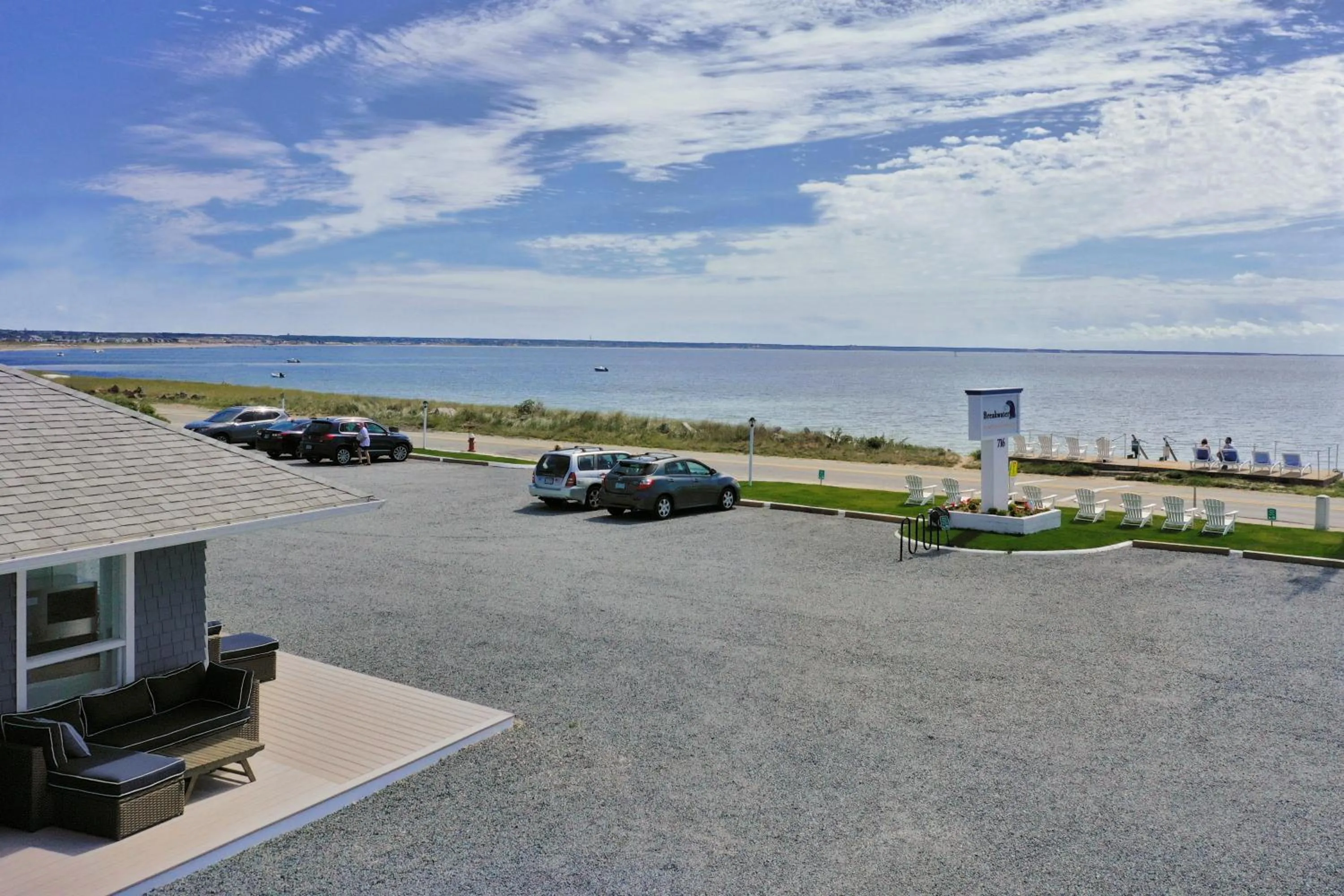 Patio in Breakwater Hotel