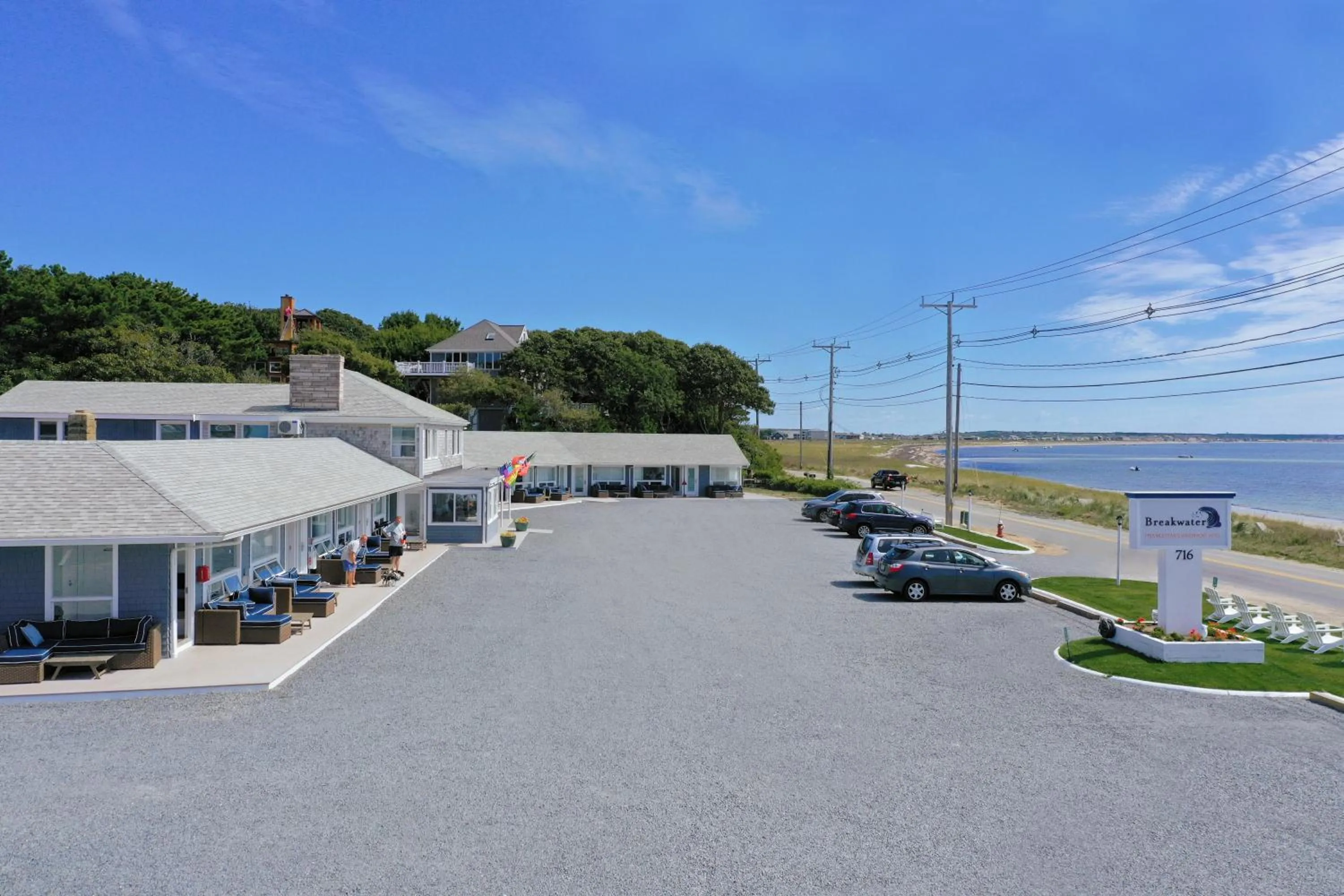 Patio in Breakwater Hotel