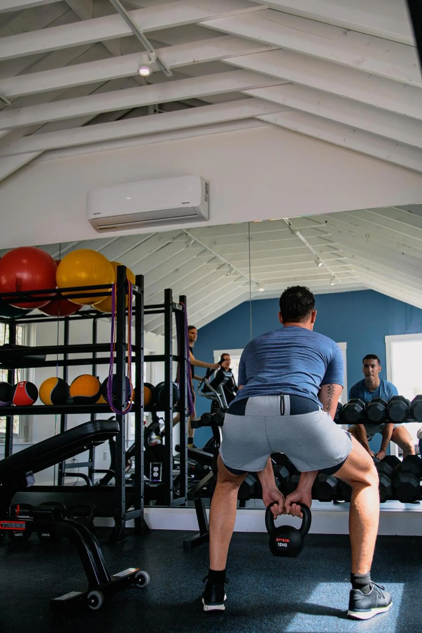 Fitness centre/facilities in Breakwater Hotel