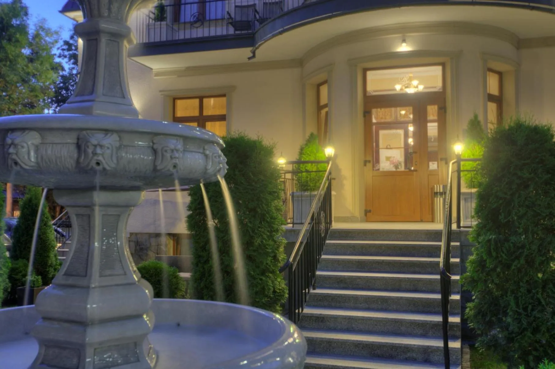 Decorative detail in Willa Roztoka