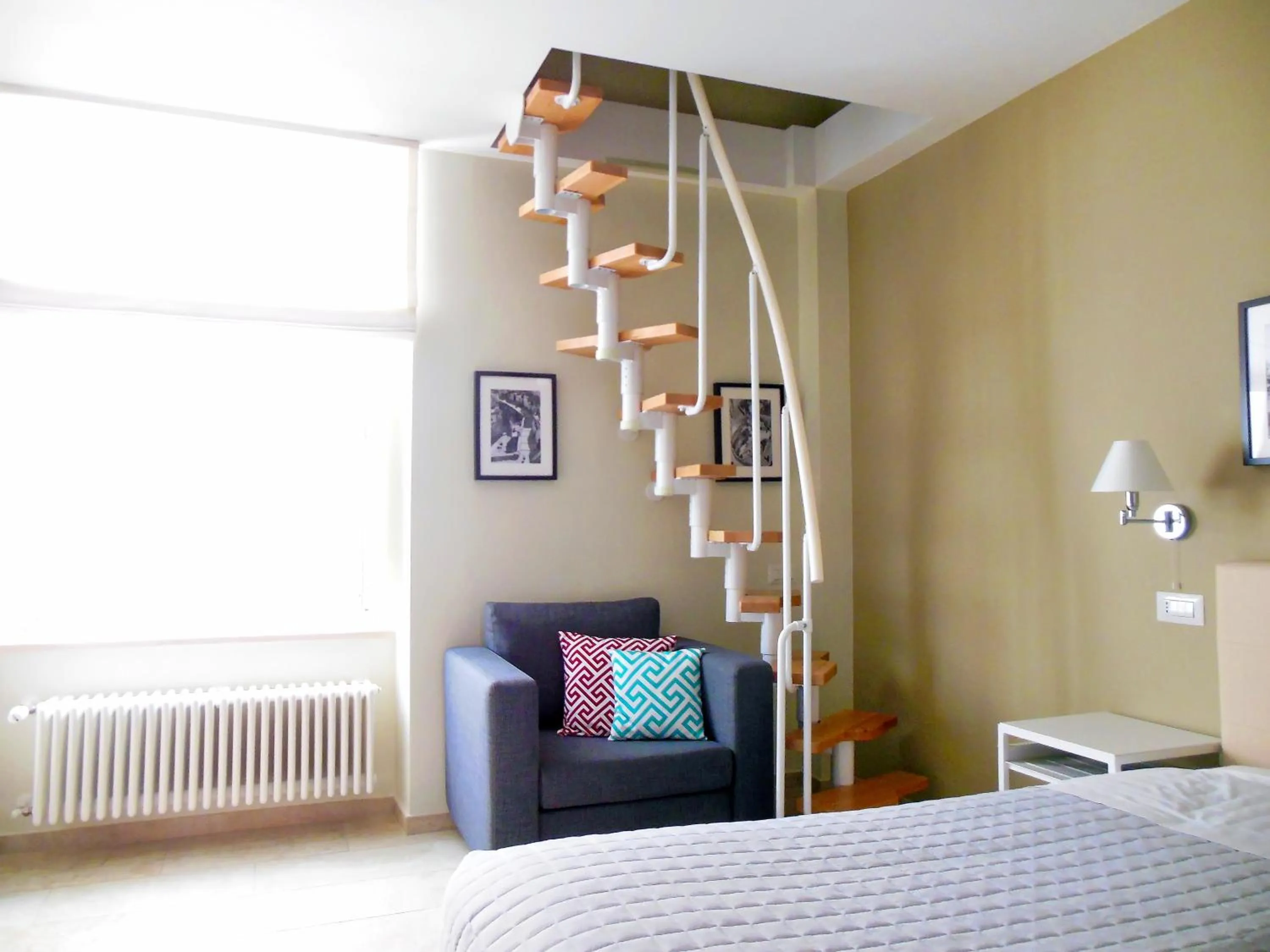 View (from property/room), Bed in L'OSPITE - LIFESTYLE RESIDENCE, Design Rooms