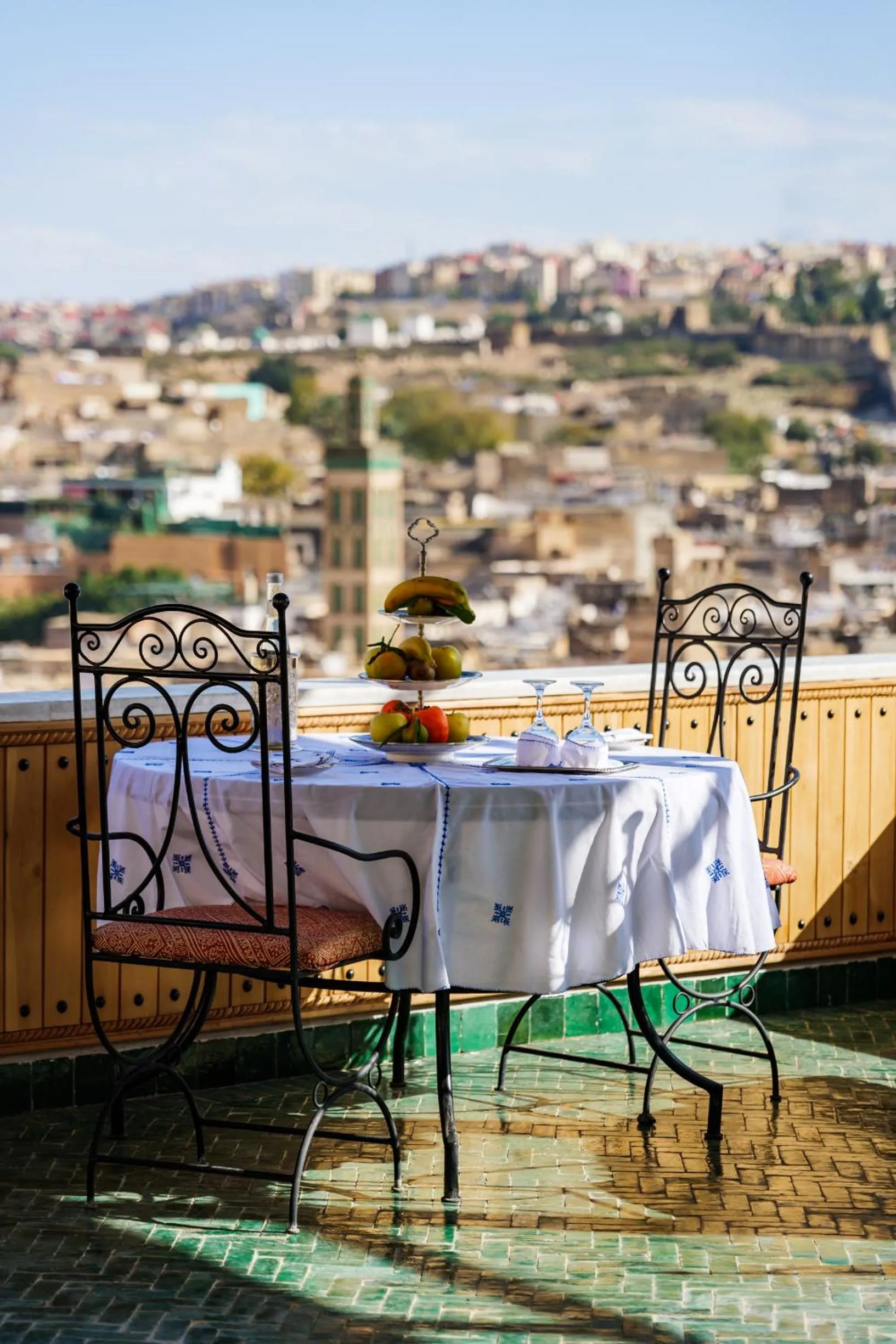 Patio in Riad Rcif & Spa Originale