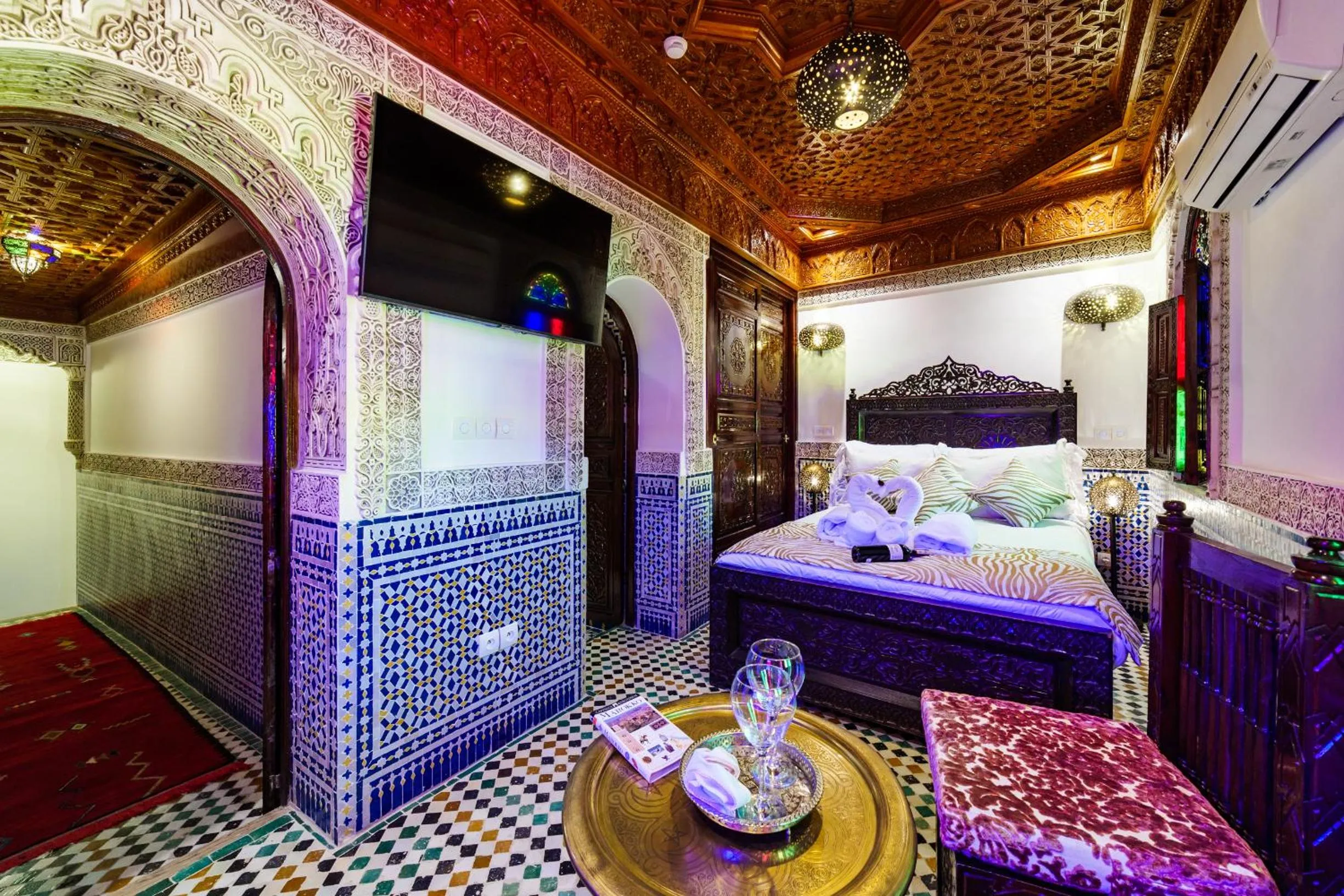 Bedroom, Bed in Riad Rcif & Spa Originale