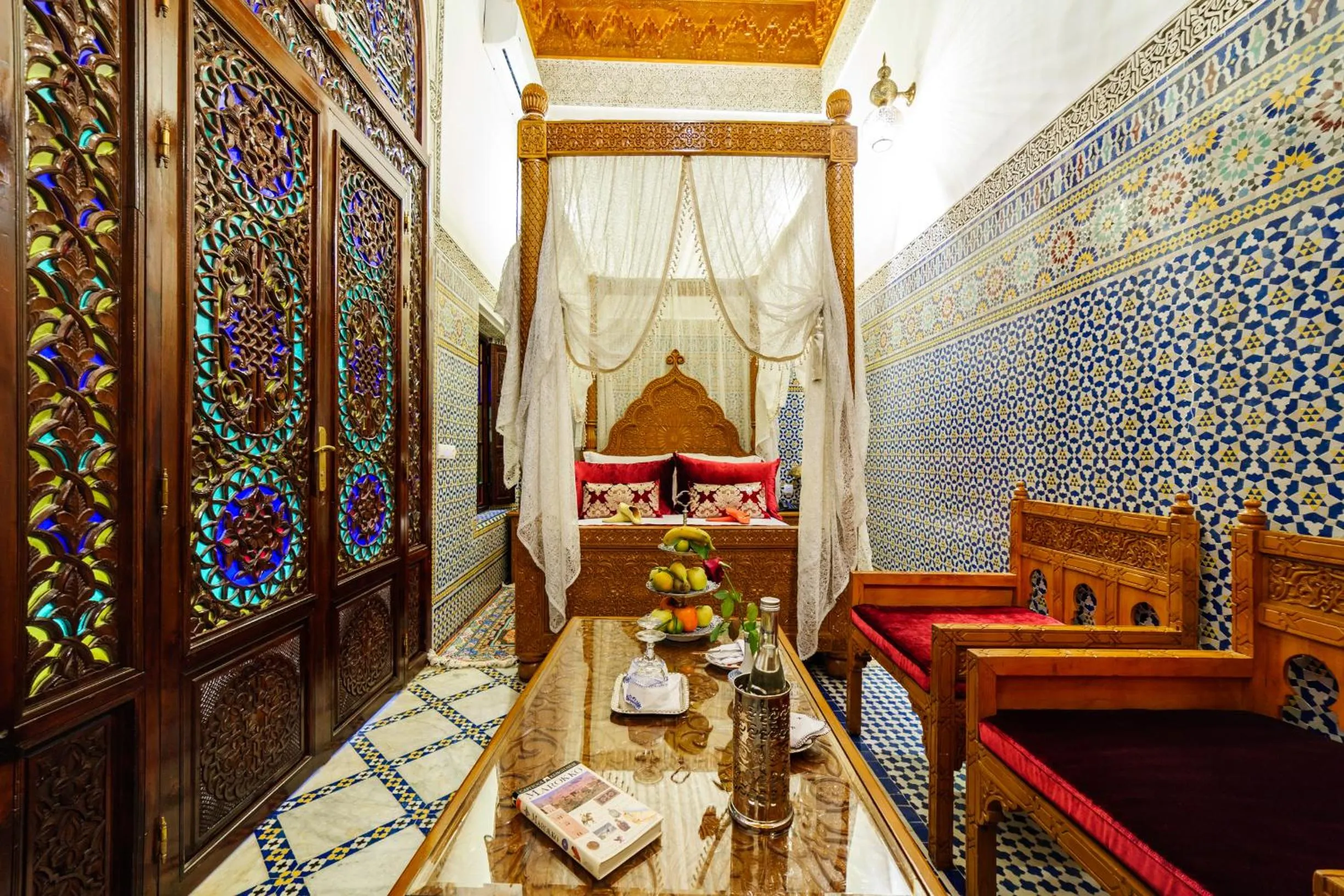 Bedroom in Riad Rcif & Spa Originale