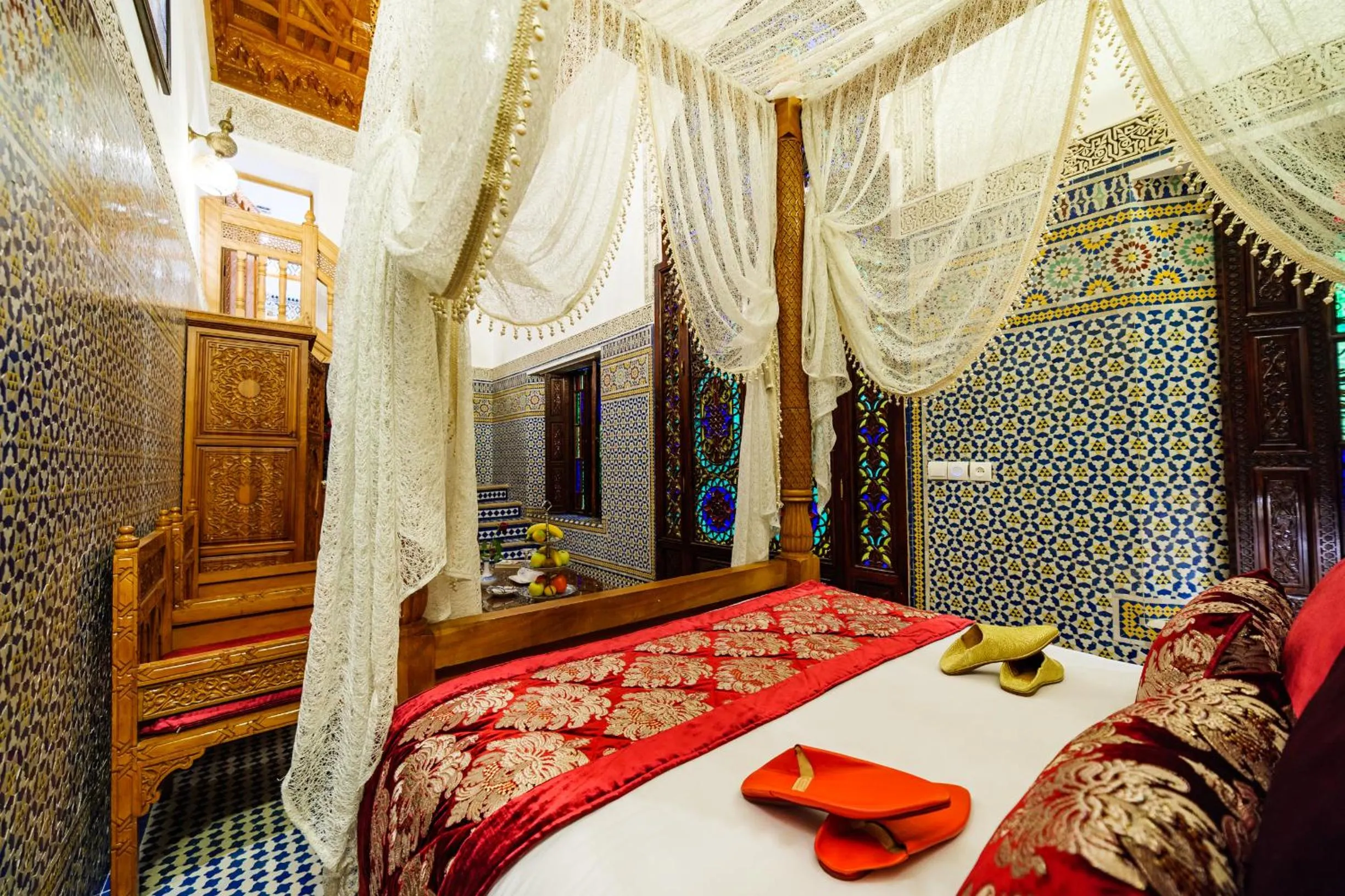 Bed in Riad Rcif & Spa Originale