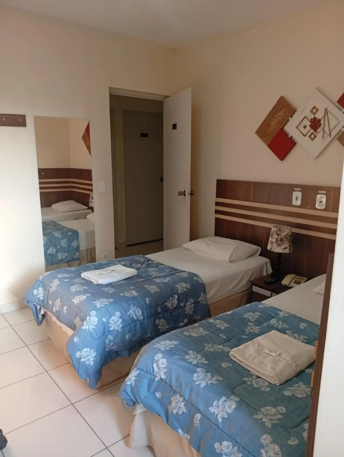 Bed in San Marino Hotel