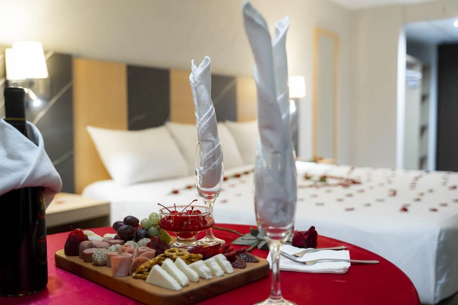 Bed in Hotel Real Plaza