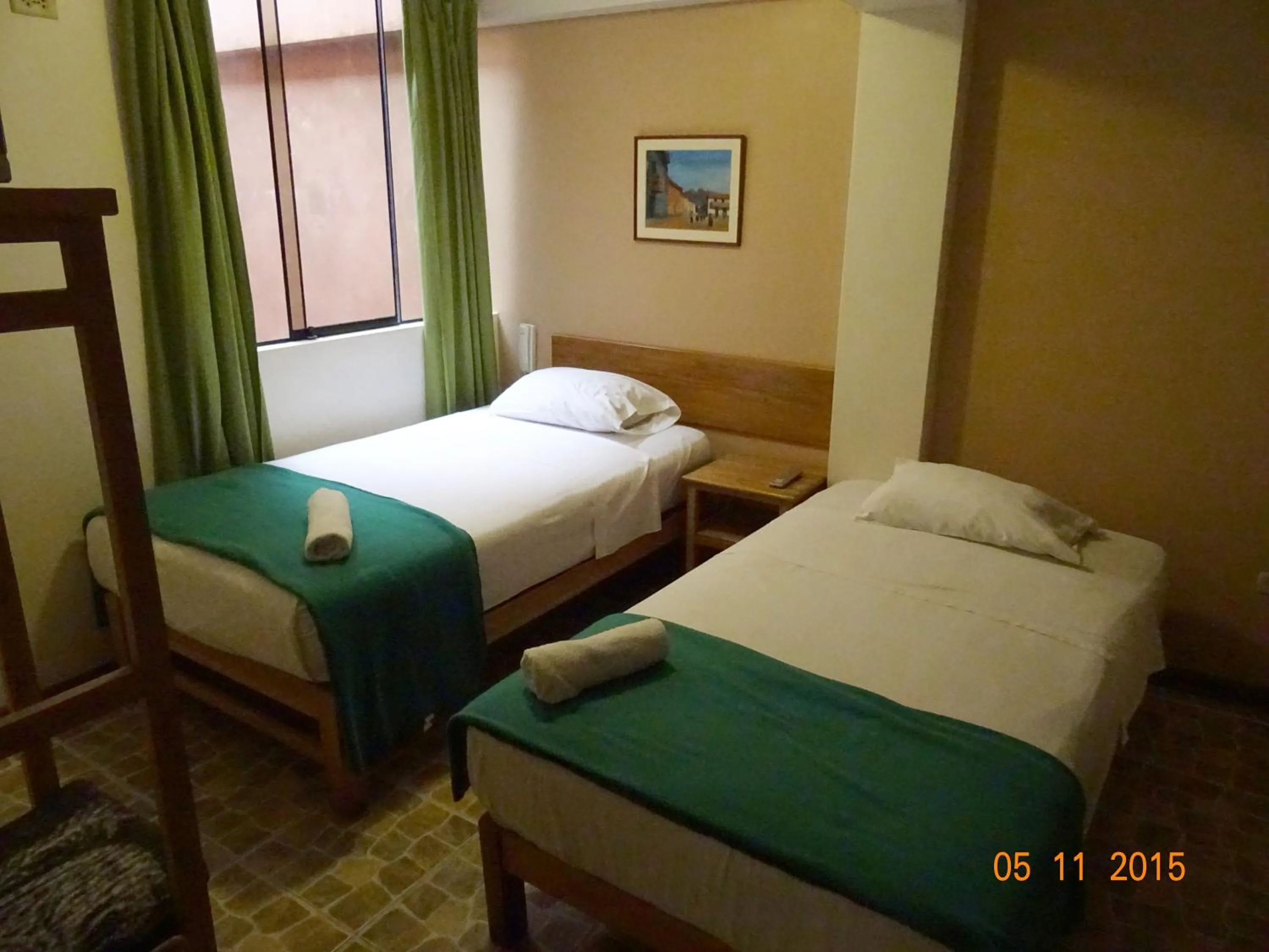 Bed in Hospedaje La Videna