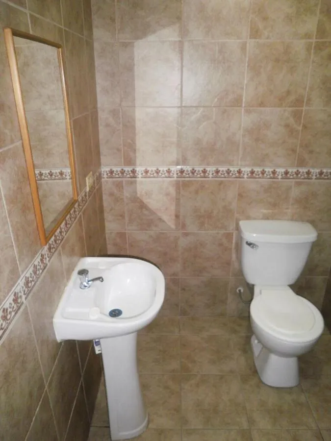 Toilet in Hospedaje La Videna