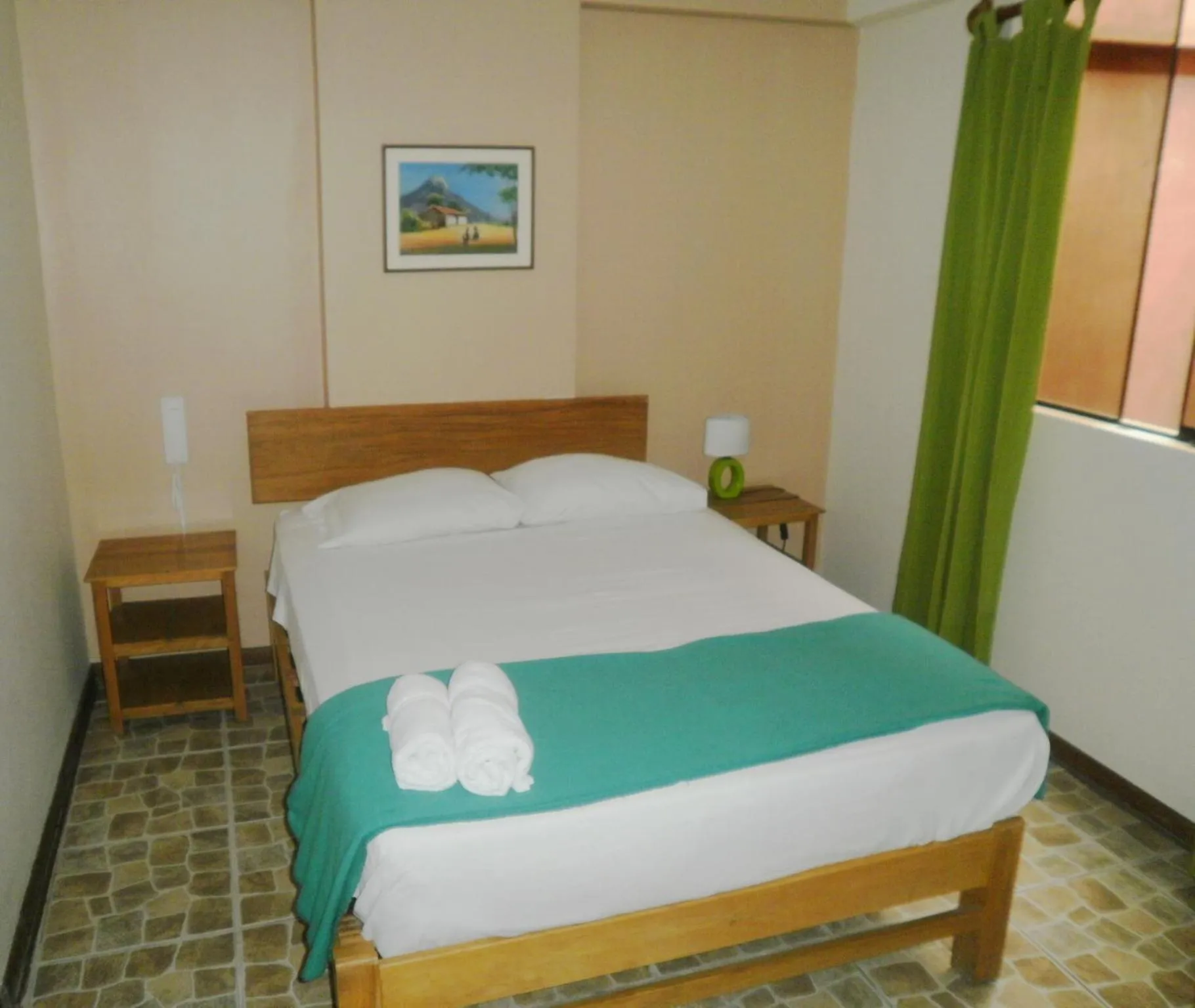 Bed in Hospedaje La Videna
