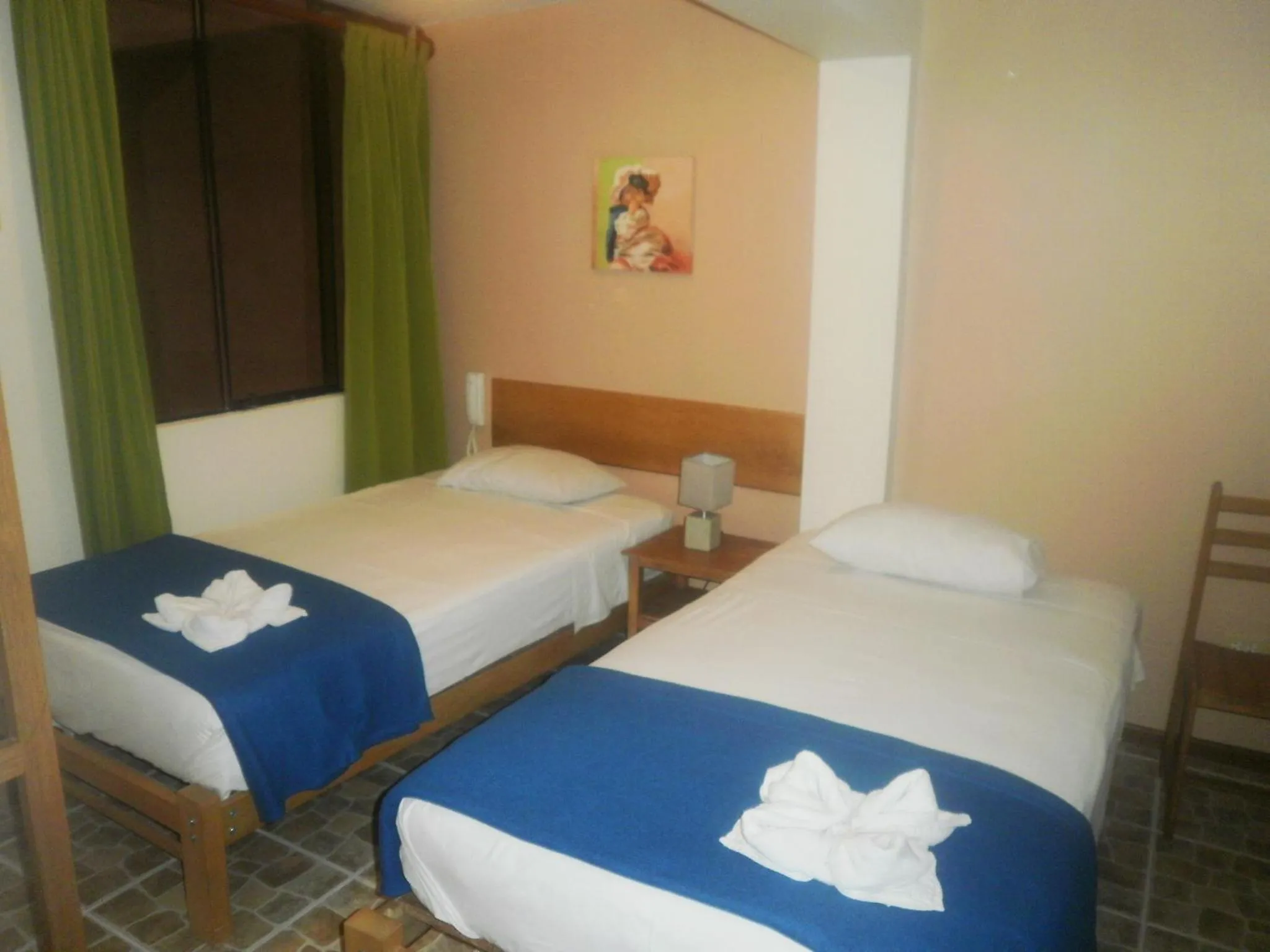 Bed in Hospedaje La Videna