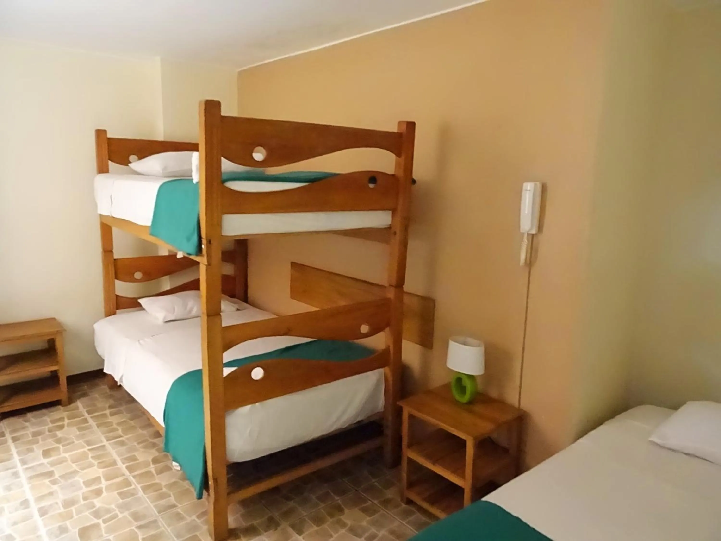Property building, Bed in Hospedaje La Videna